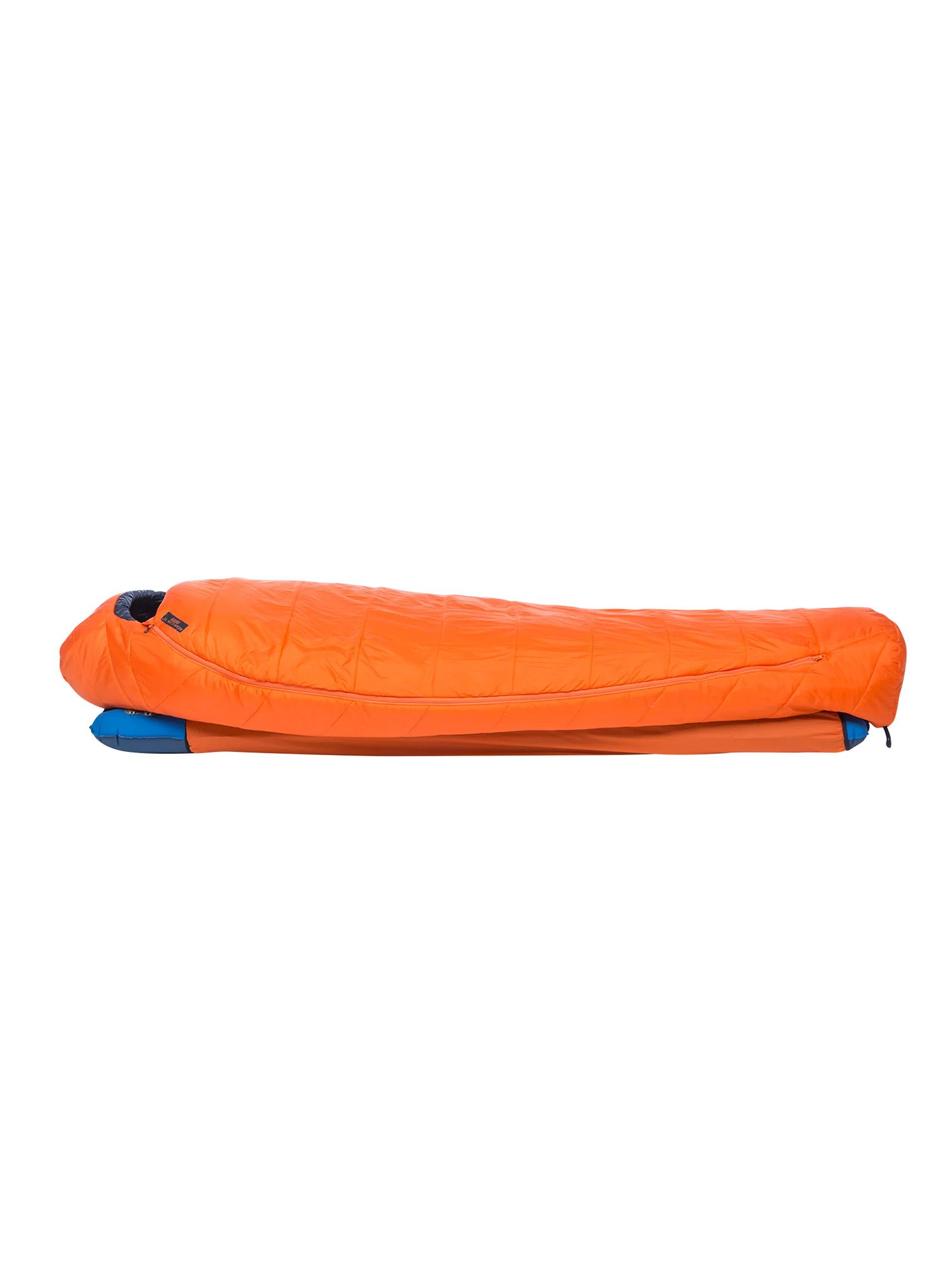 Spalna vreča Big Agnes Lost Dog 15 (198 cm) Long Left - orange/navy