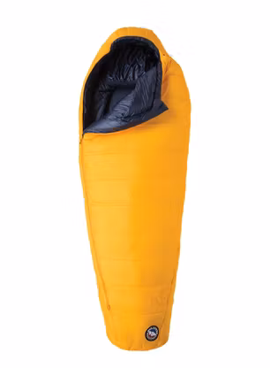 Spalna vreča Big Agnes Lost Dog 30 (198 cm) Long Left - yellow/navy
