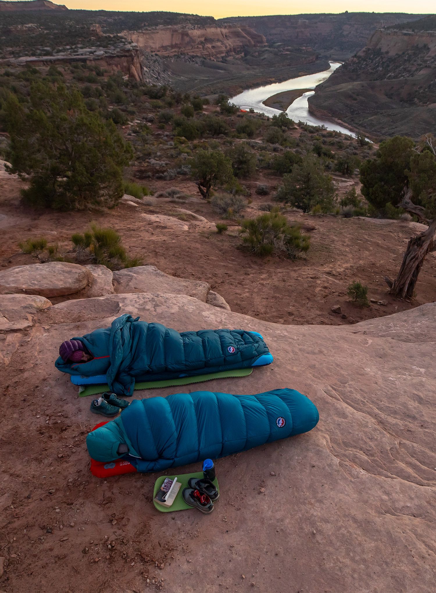 Spalna vreča Big Agnes Roxy Ann 3N1 30 (183 cm) W'S Regular - lyons blue/teal