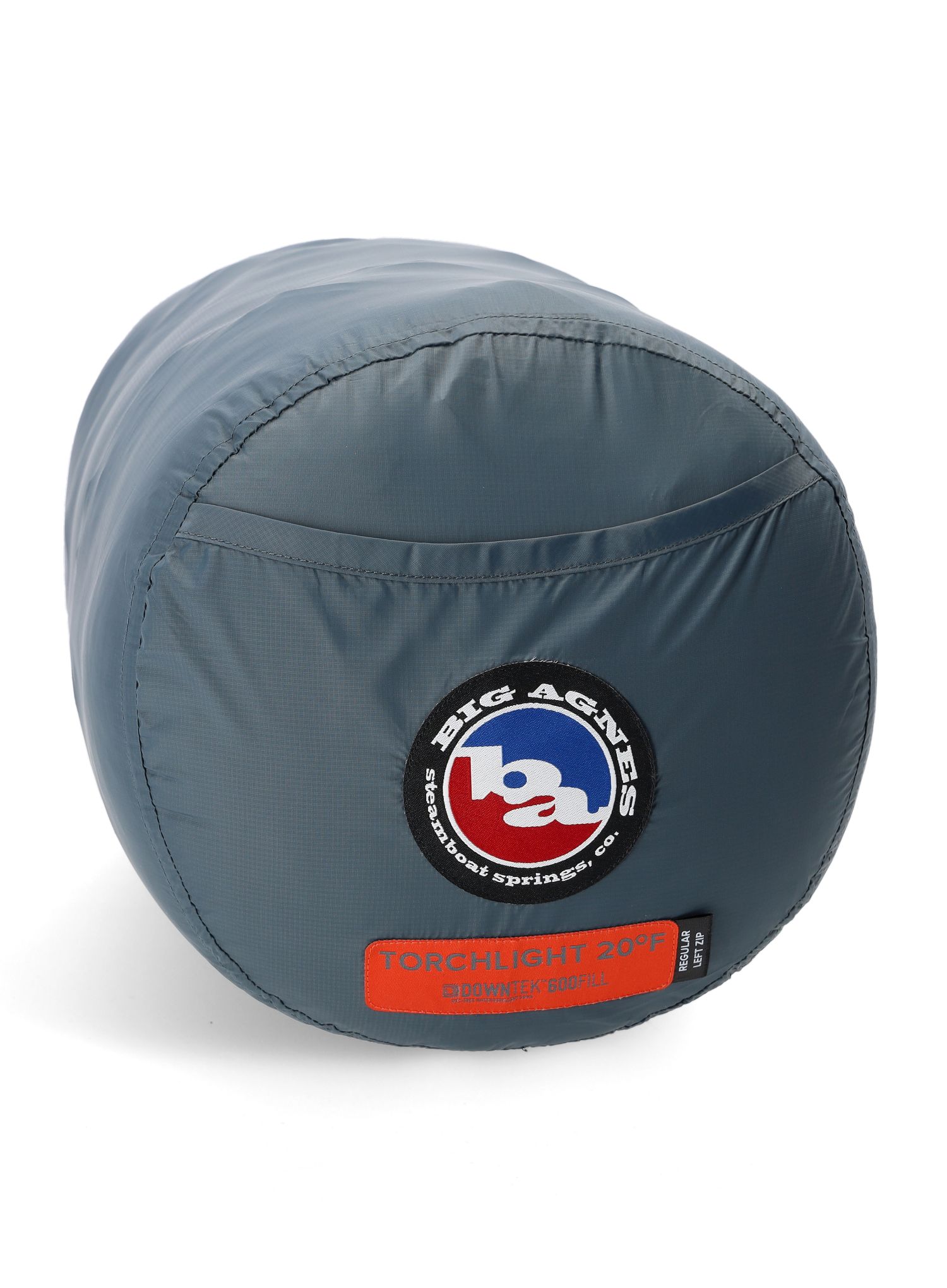 Spalna vreča Big Agnes Torchlight 20 (183 cm) Regular Left - slate/orange