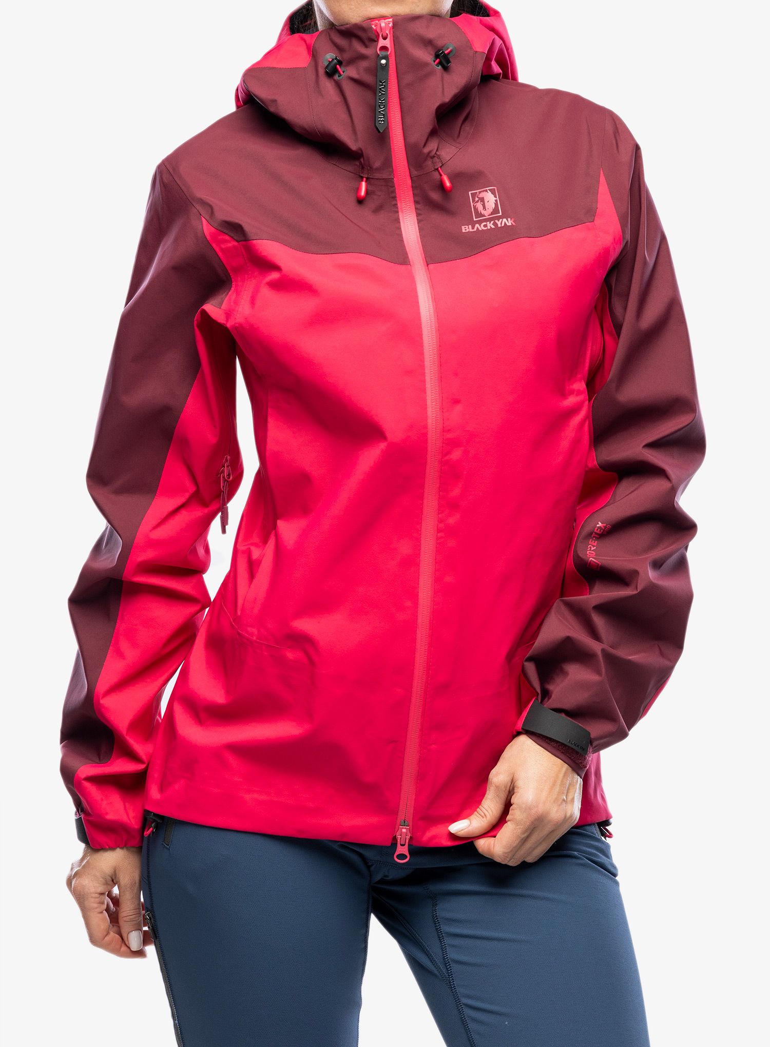 Ženske GORE-TEX jakna BlackYak Barzona Jacket - love potion