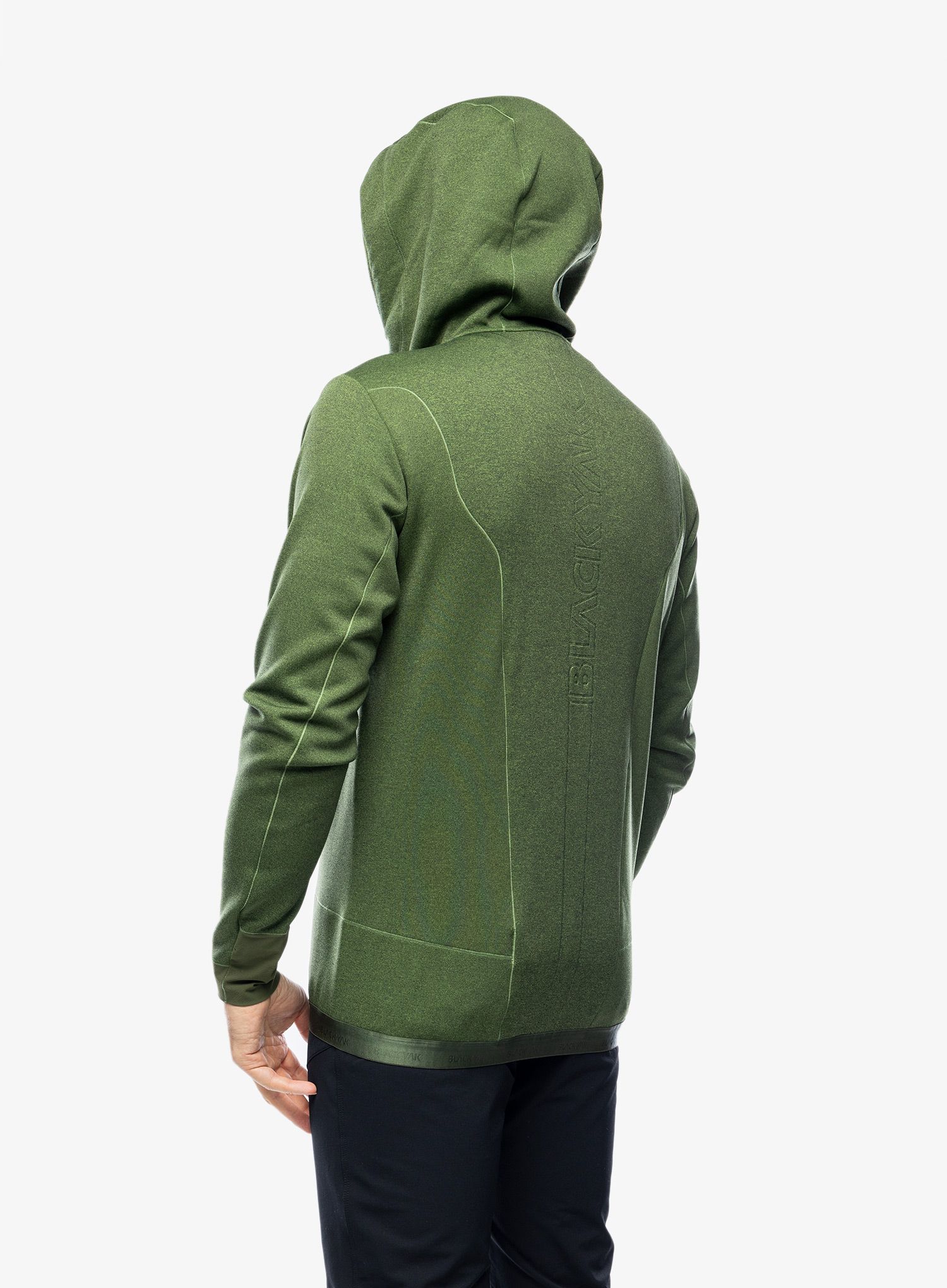 Jopica s kapuco BlackYak Betizu Hoody - twist of lime