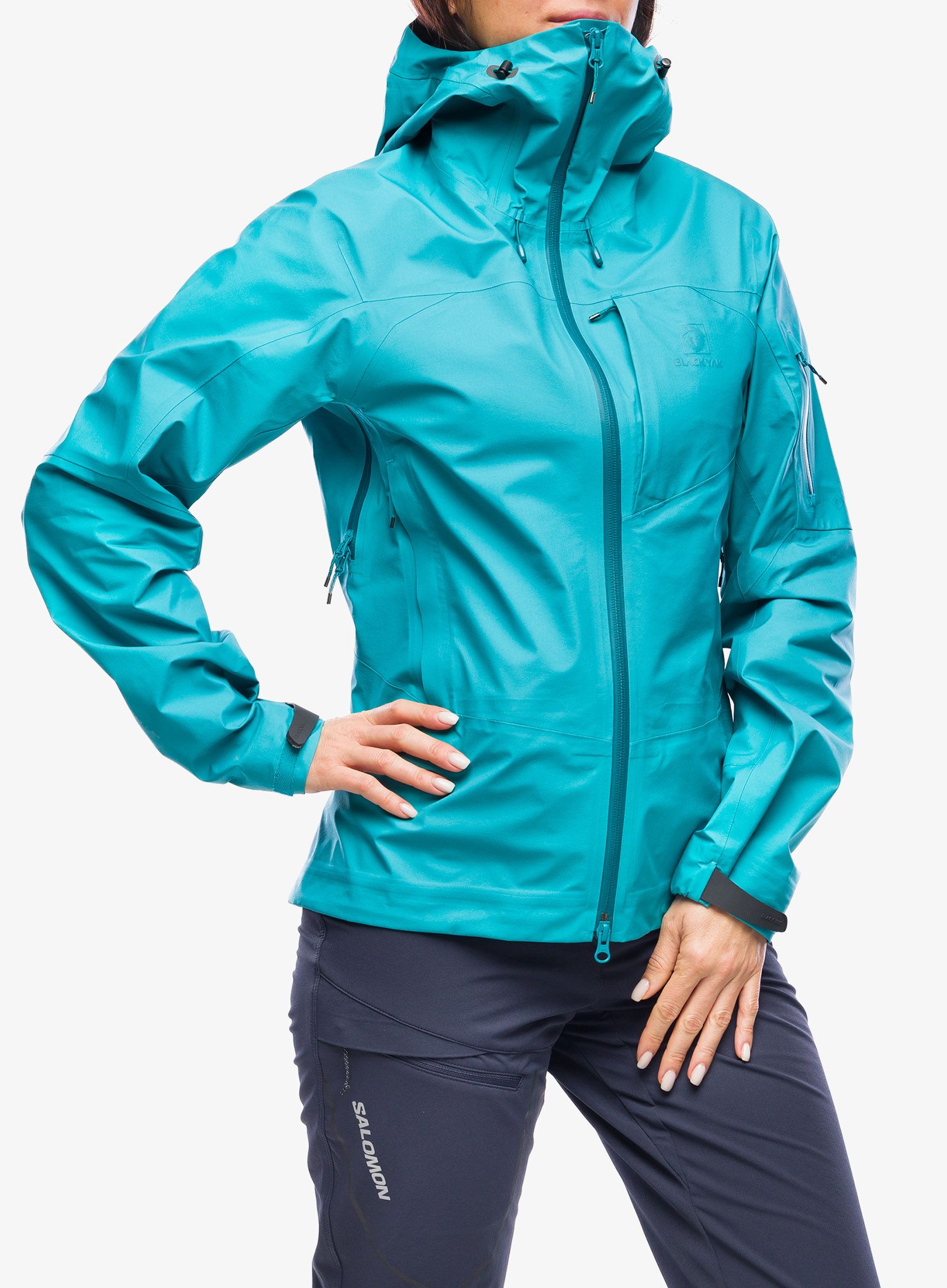 Ženske GORE-TEX jakna BlackYak Brangus Jacket - biscay bay