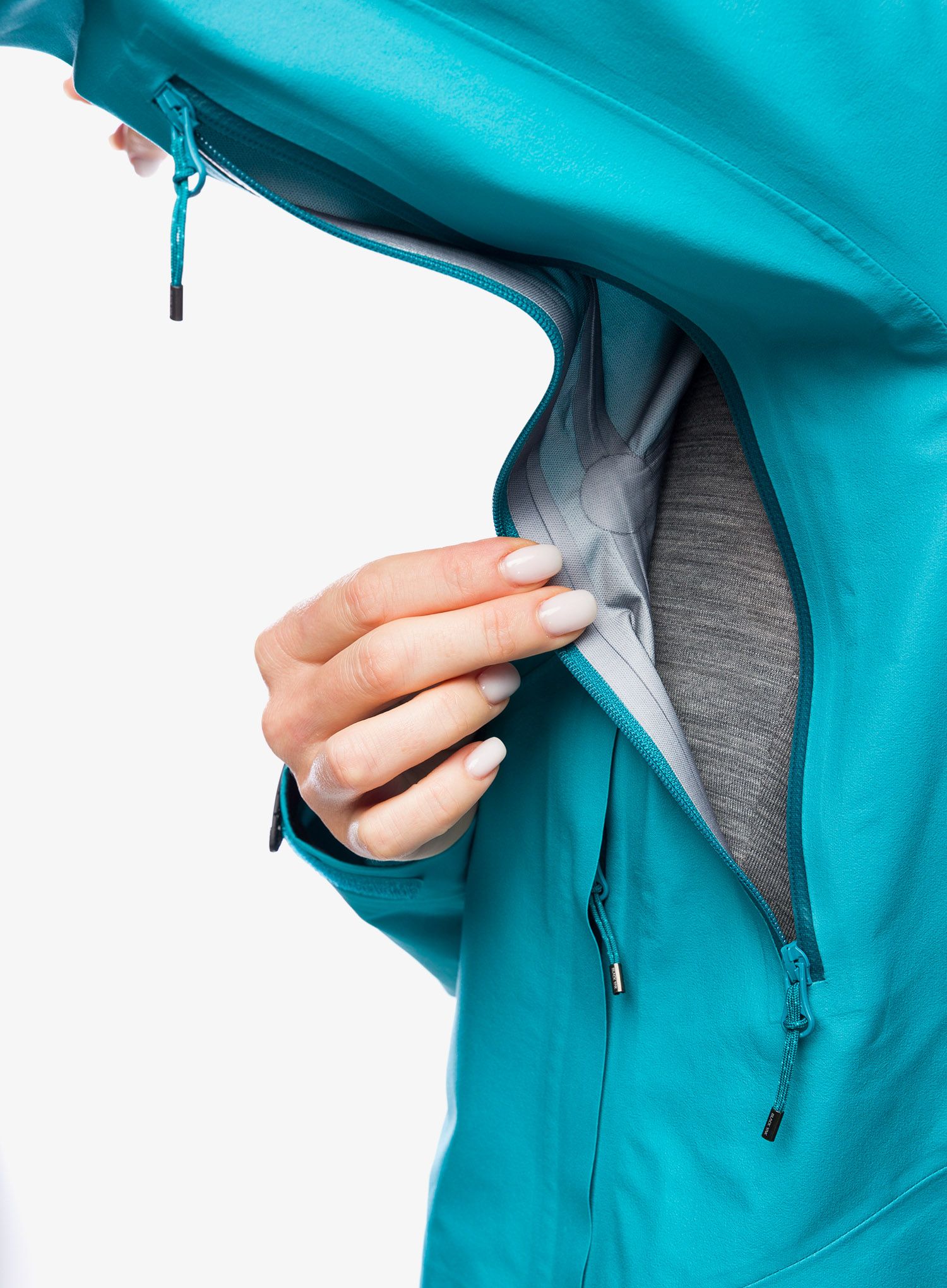Ženske GORE-TEX jakna BlackYak Brangus Jacket - biscay bay