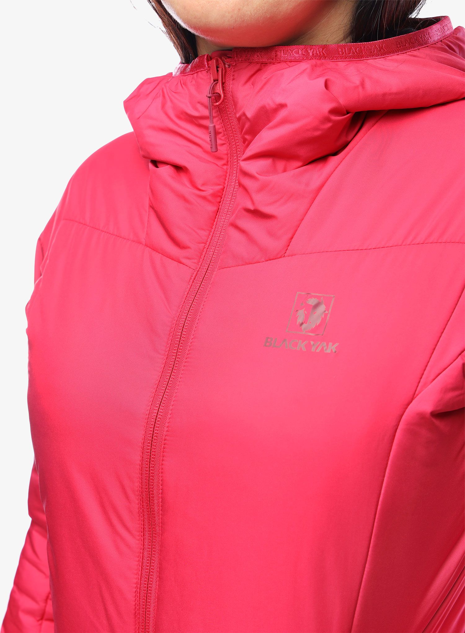 Ženska sintetična jakna BlackYak Calvana Hoody - love potion