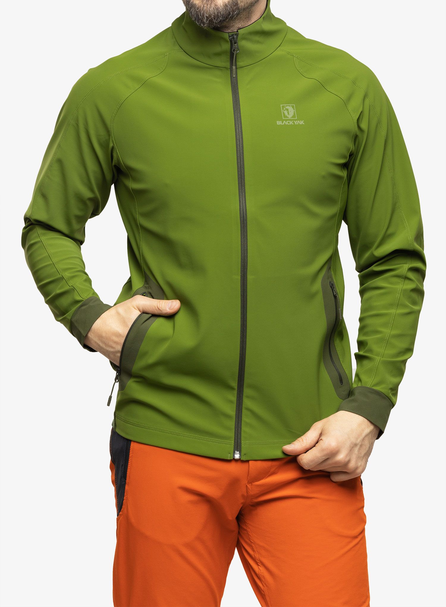 Softshell jakna BlackYak Castana Jacket - twist of lime