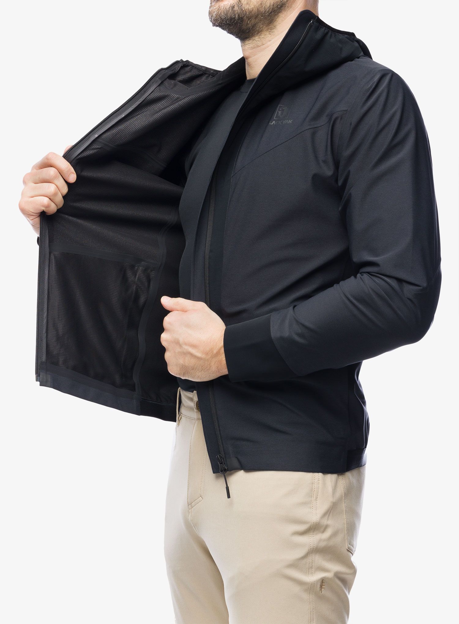 Softshell jakna BlackYak Kerry Jacket - black beauty