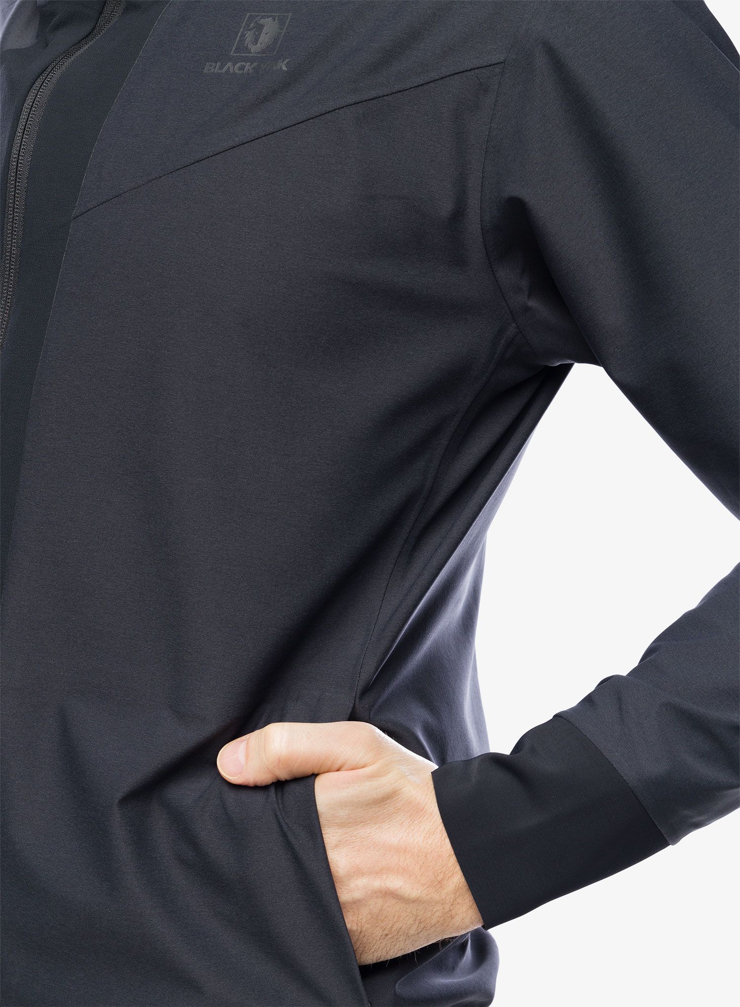 Softshell jakna BlackYak Kerry Jacket - black beauty