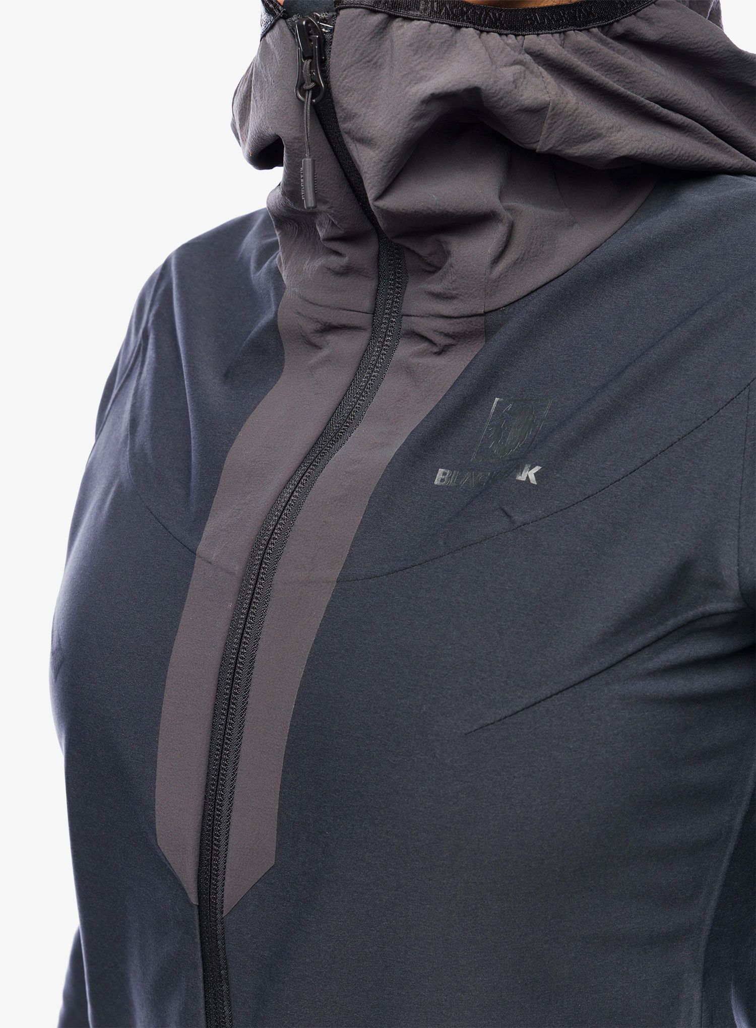 Ženska softshell jakna BlackYak Dangi Hoody  - phantom