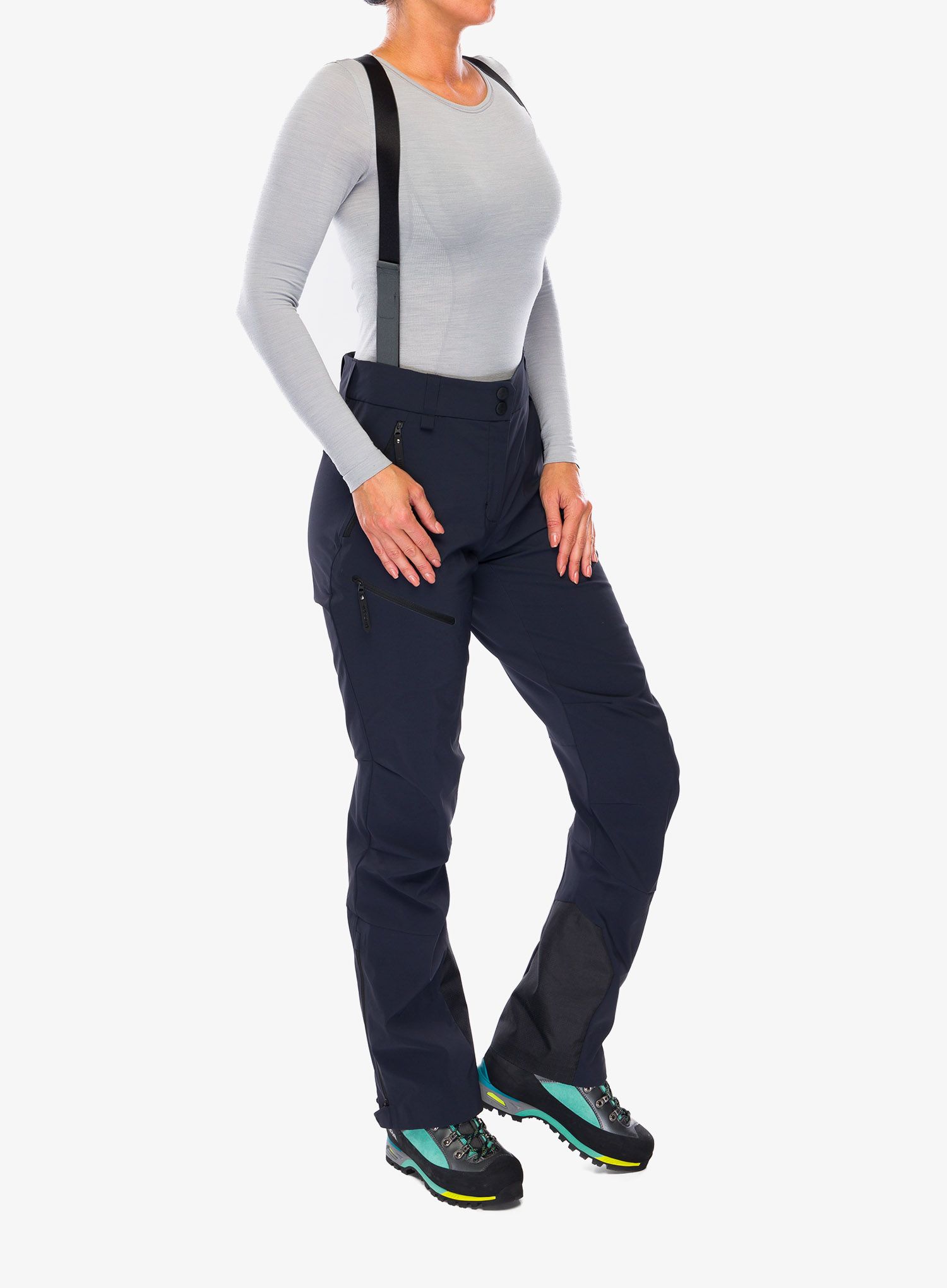 Ženske treking hlače BlackYak Doayo Pants - black beauty