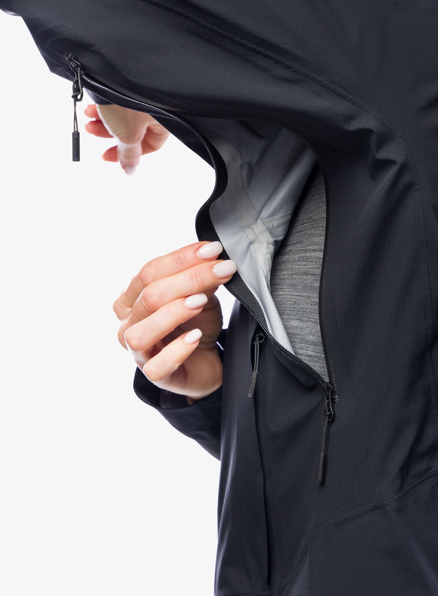 Ženska softshell jakna BlackYak Hariana Jacket - black beauty
