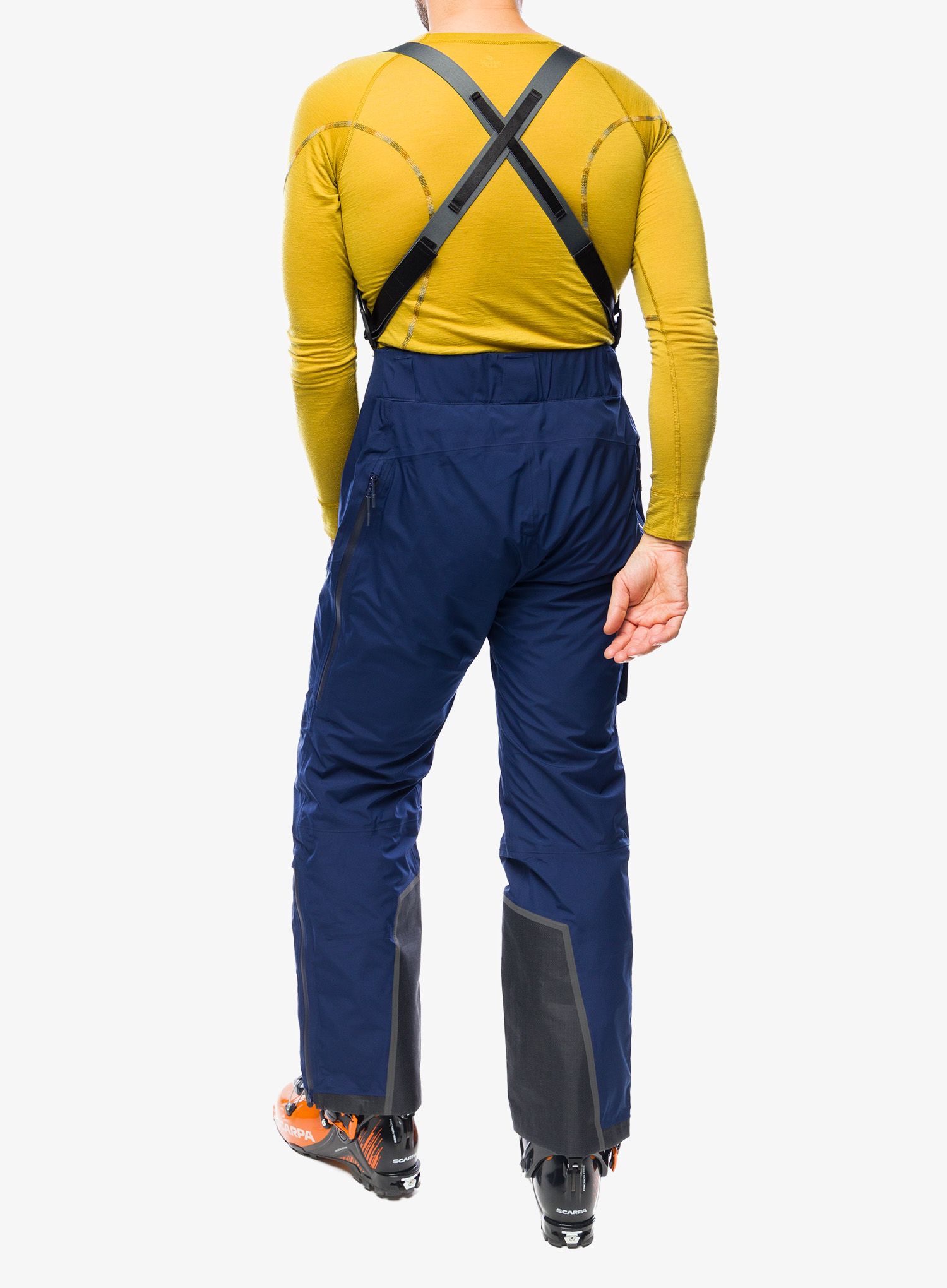 Hlače za turno smučanje BlackYak Mahal Pants - medieval blue