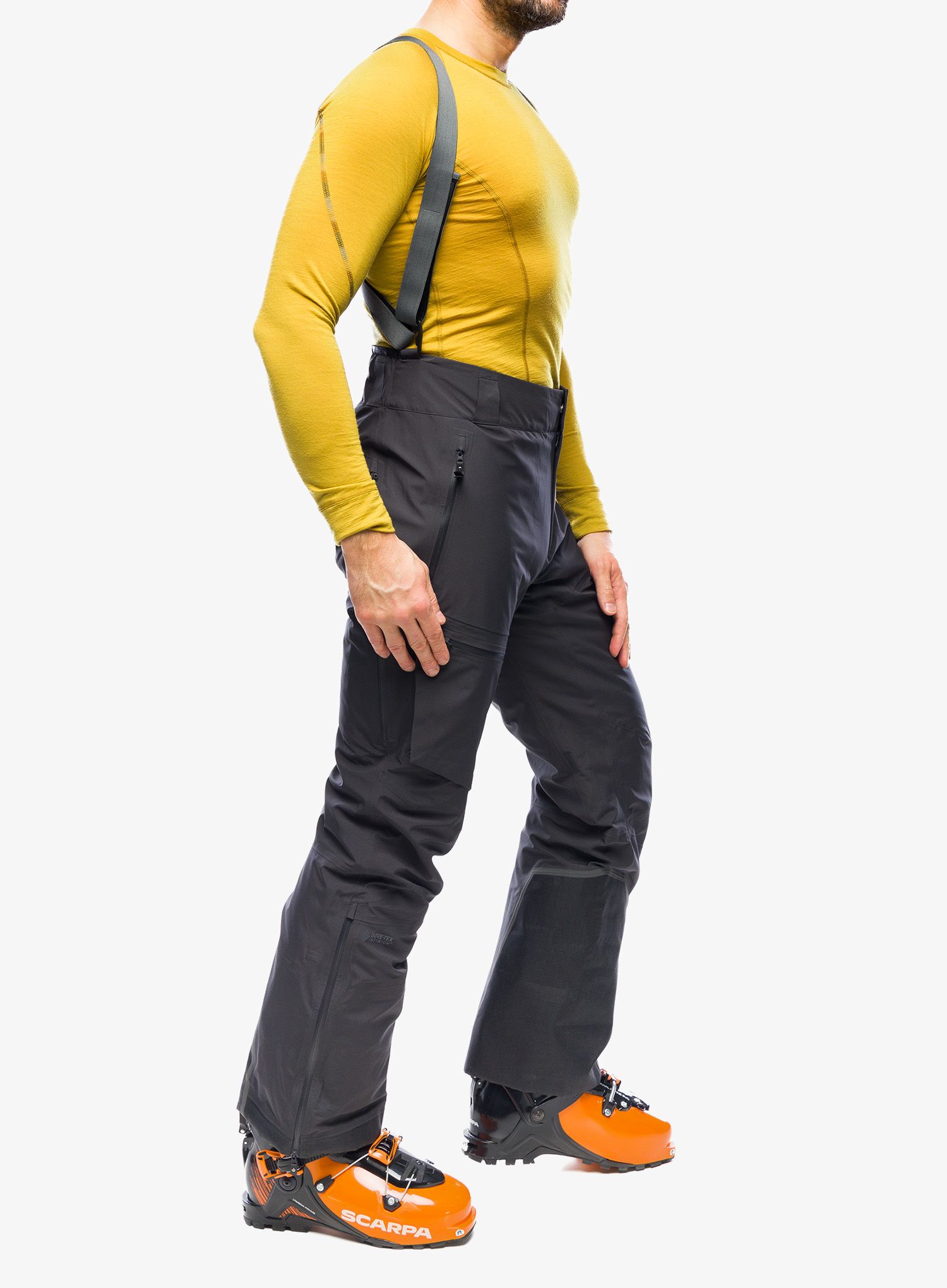 Hlače za turno smučanje BlackYak Mahal Pants - phantom