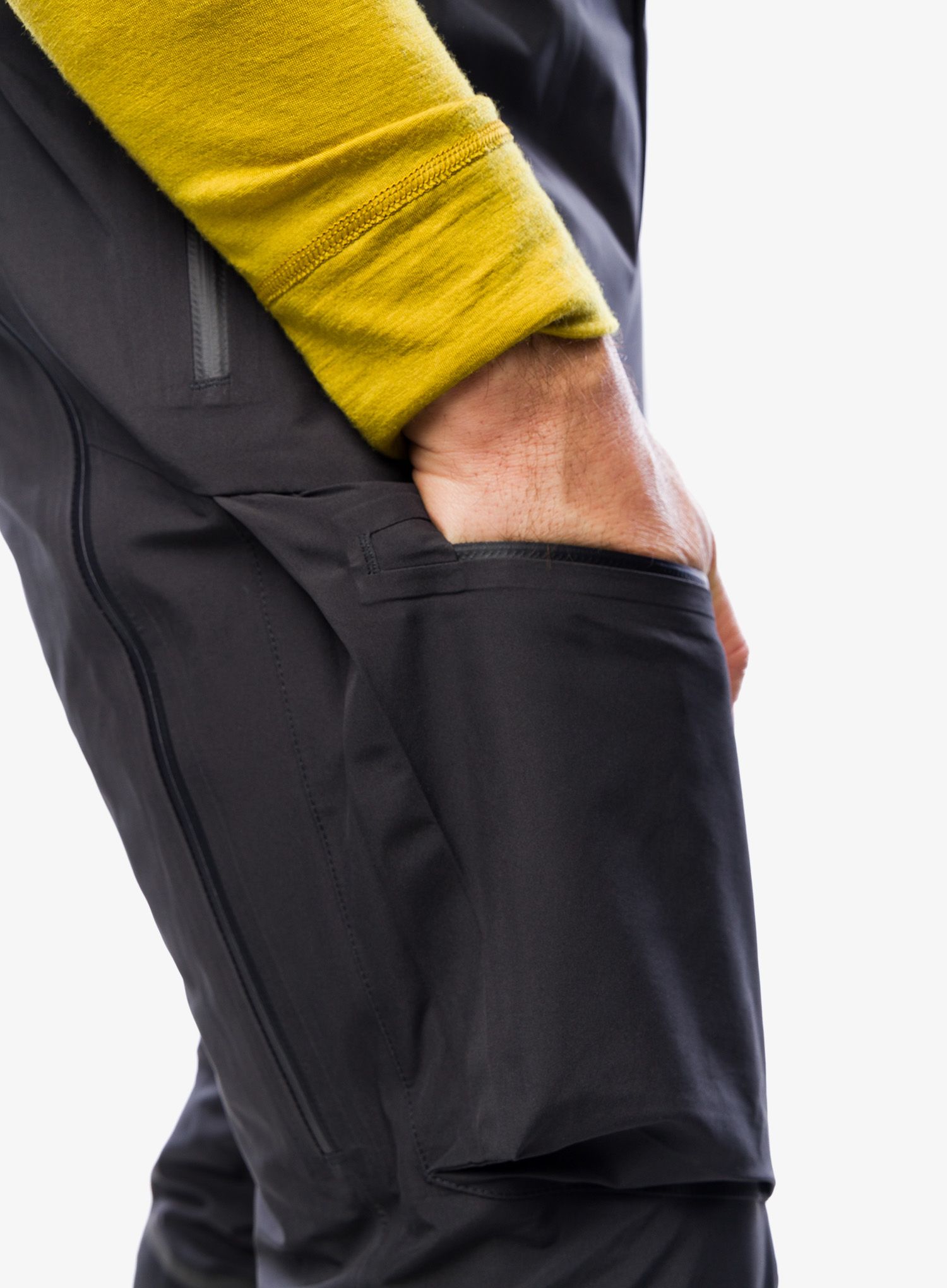 Hlače za turno smučanje BlackYak Mahal Pants - phantom