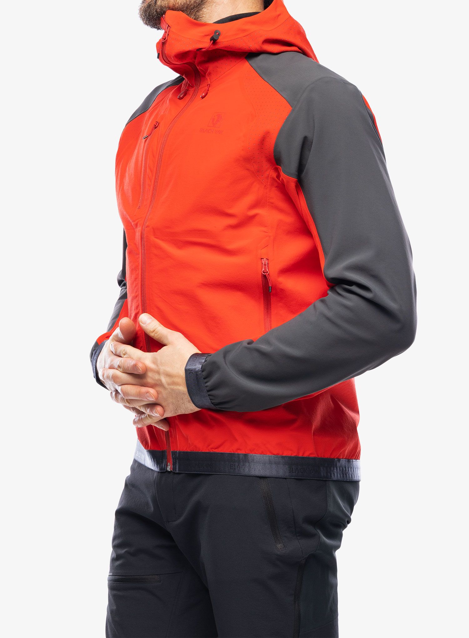 Softshell jakna BlackYak Modicana Jacket - fiery red