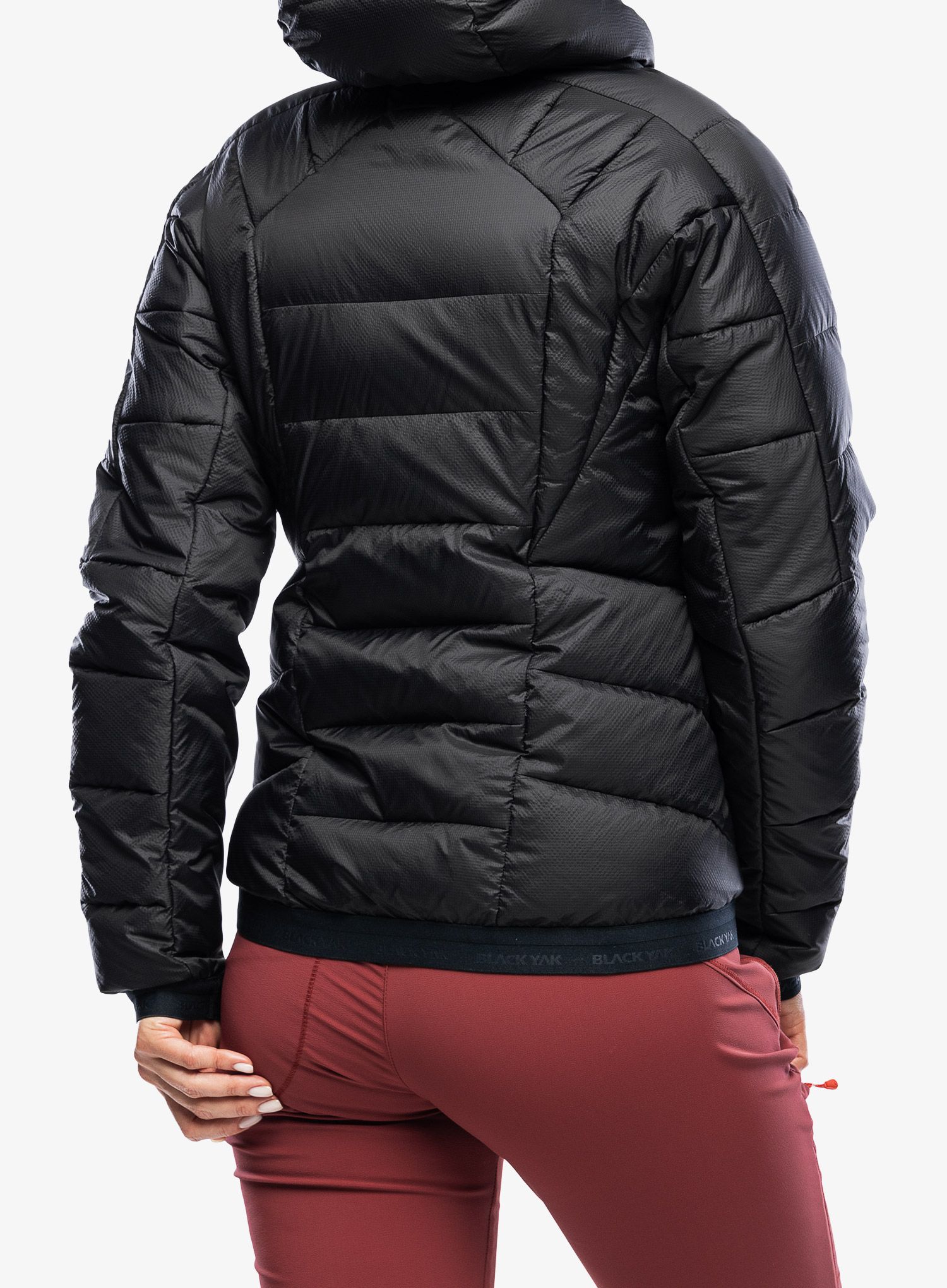 Ženska puhovka BlackYak Niata Jacket - black beauty