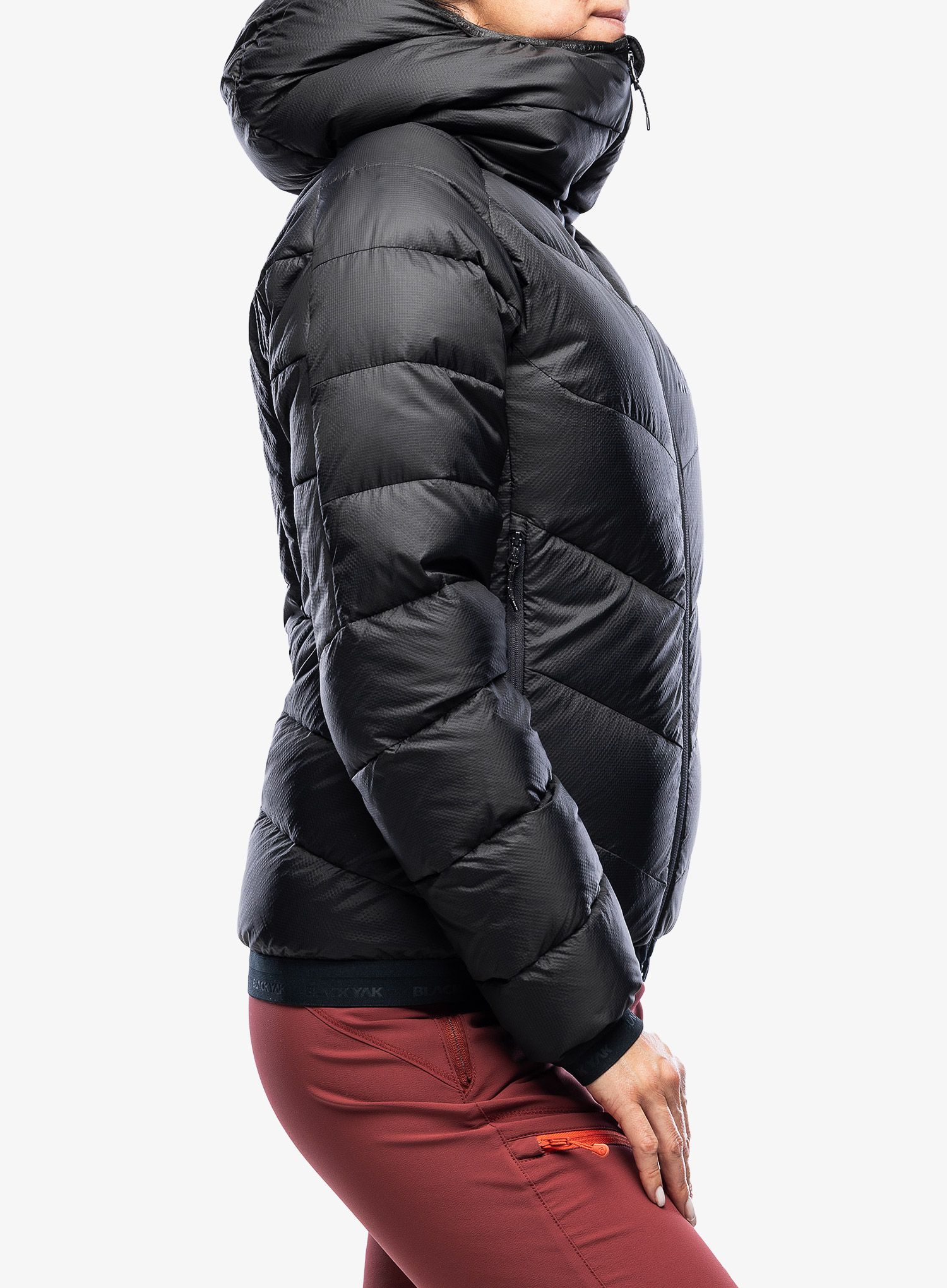 Ženska puhovka BlackYak Niata Jacket - black beauty