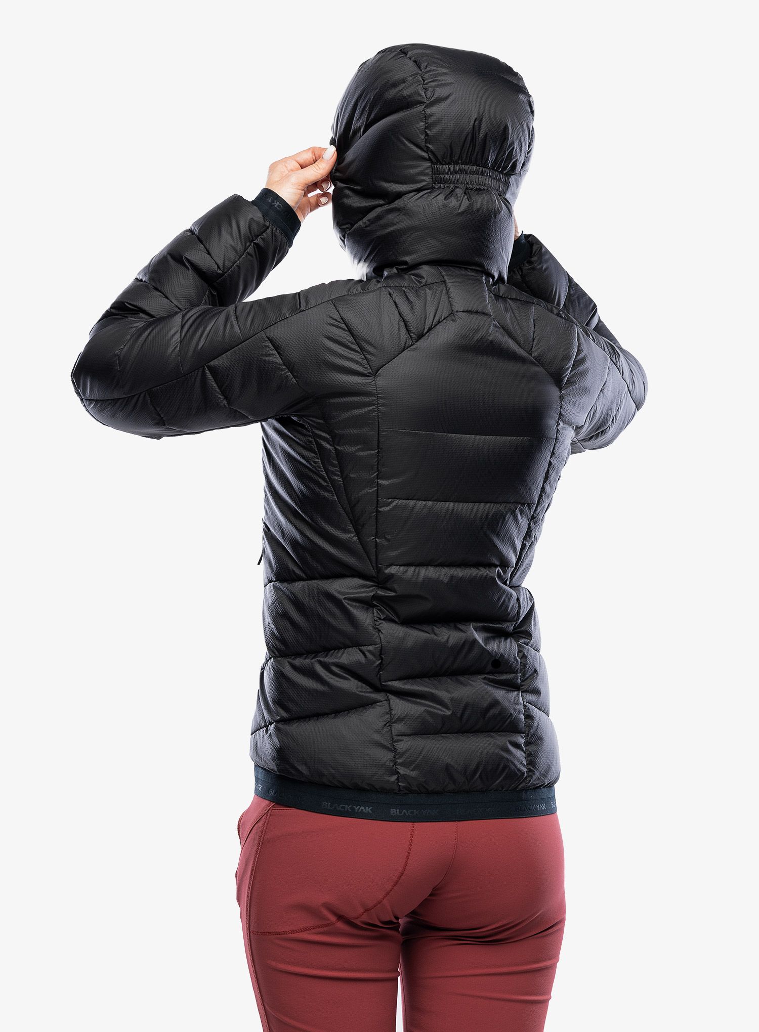 Ženska puhovka BlackYak Niata Jacket - black beauty