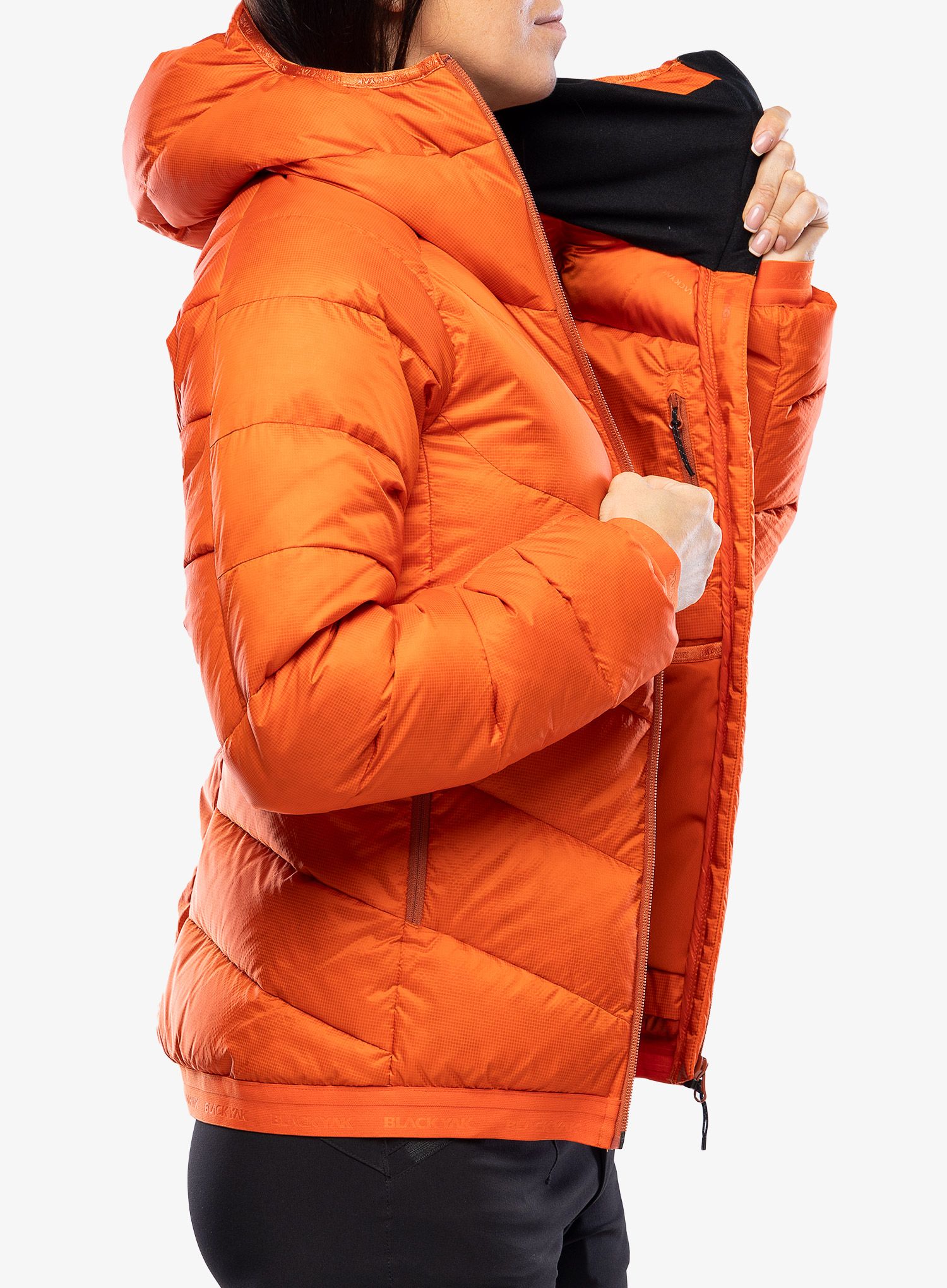 Ženska puhovka BlackYak Niata Jacket - pureed pumpkin