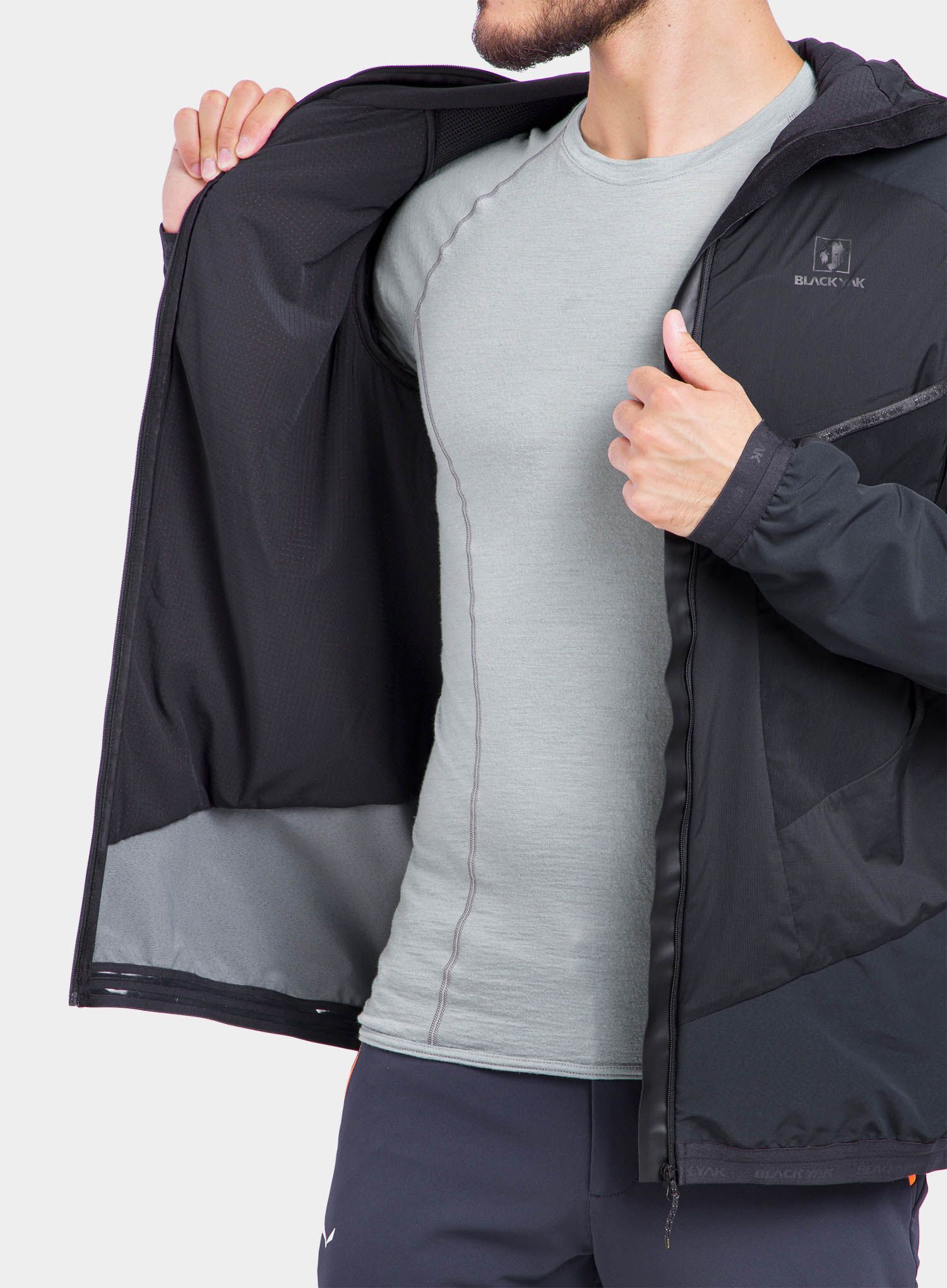 Hibridna jakna BlackYak Yakutian Jacket - black beauty