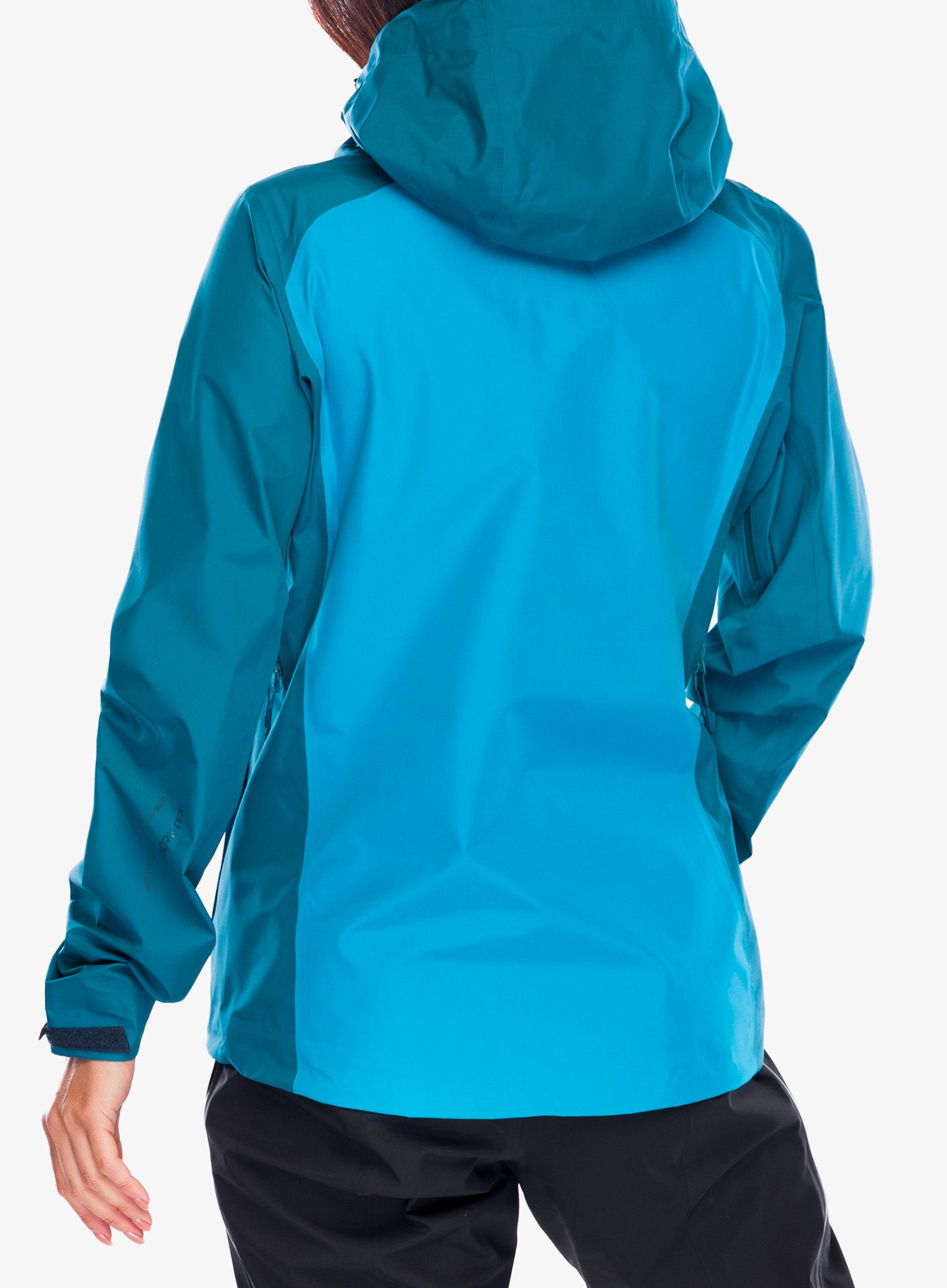 Ženska nepremočljiva jakna BlackYak Zebu Jacket - caribbean sea