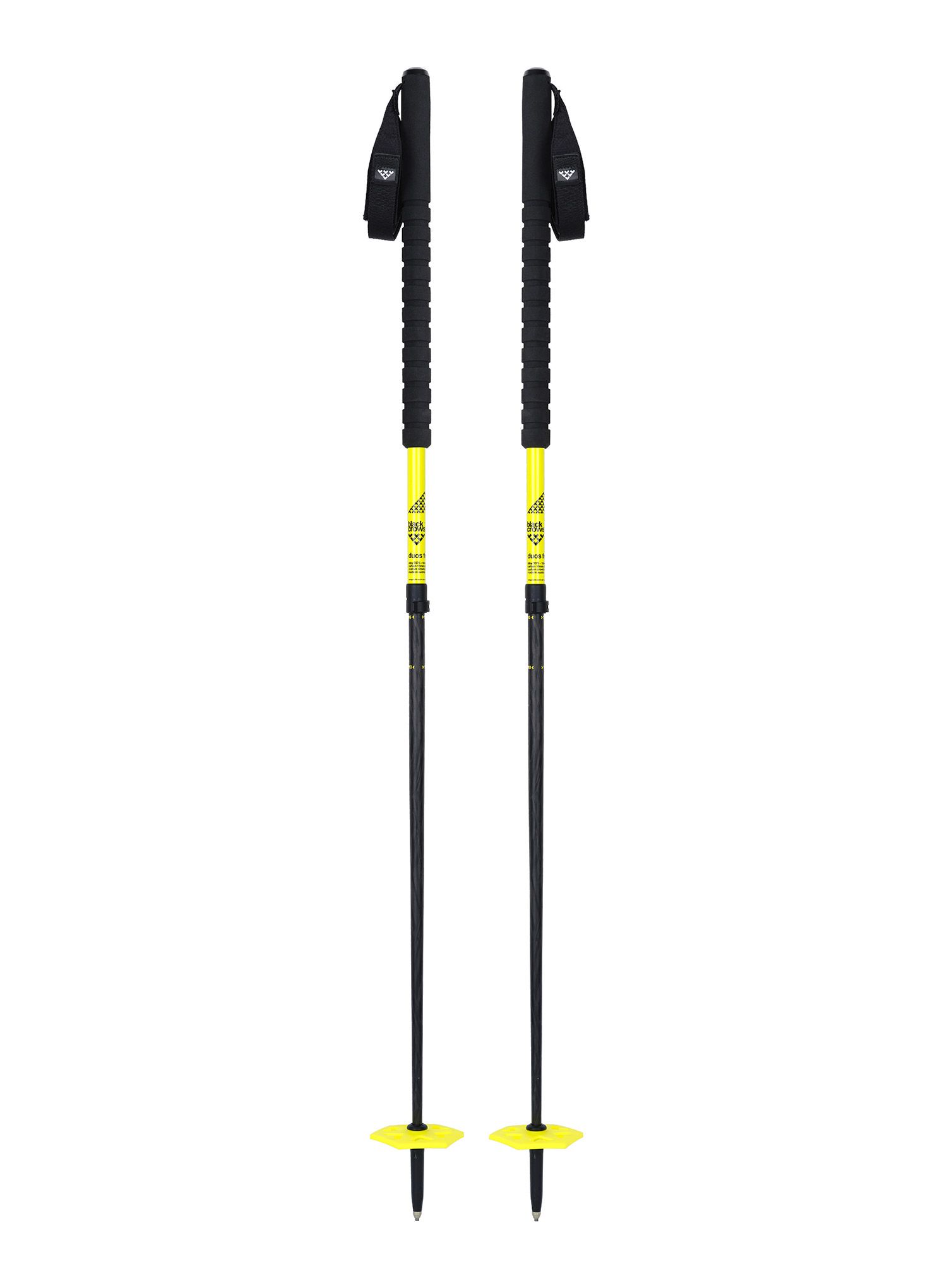 Palice za turno smučanje Black Crows Duos Freebird - black/yellow