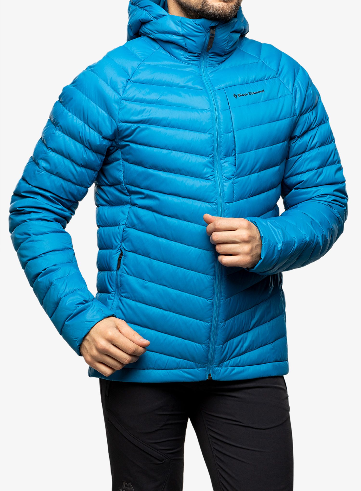 Puhovka Black Diamond Access Down Hoody - kingfisher