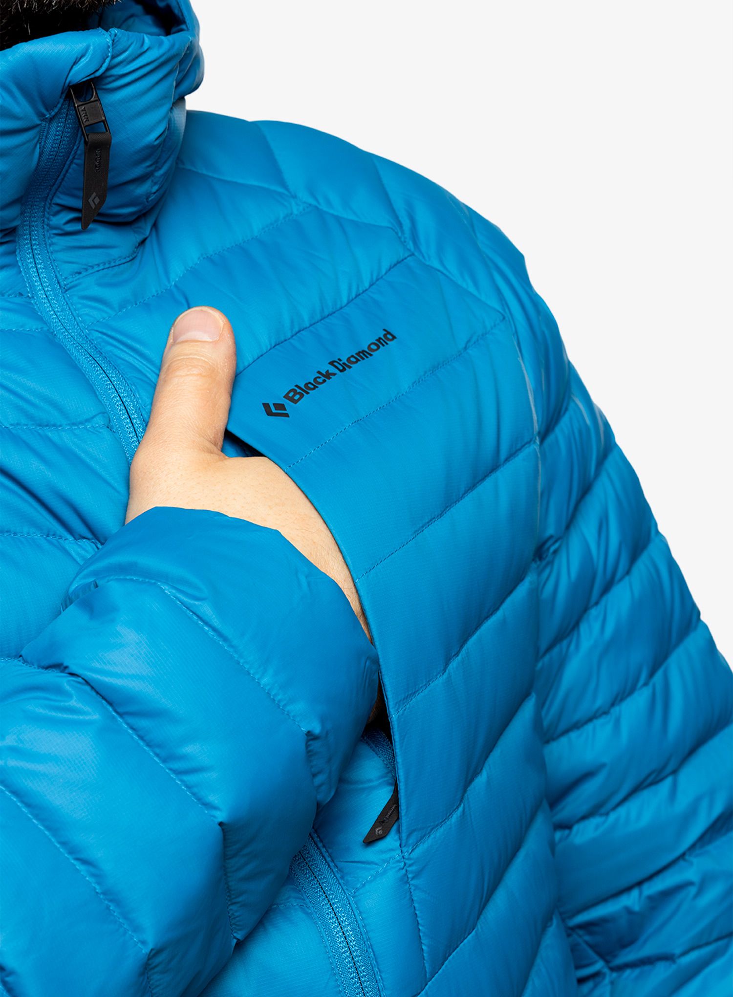 Puhovka Black Diamond Access Down Hoody - kingfisher