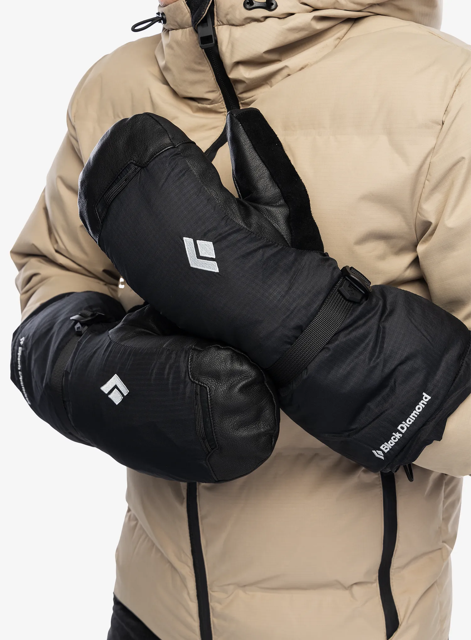Palčniki Black Diamond Absolute Mitts - black/black