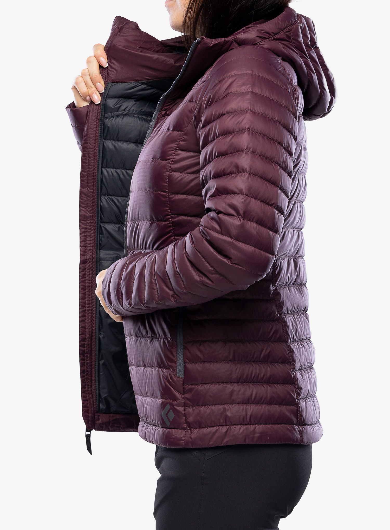 Ženska jakna Black Diamond Access Down Hoody - bordeaux