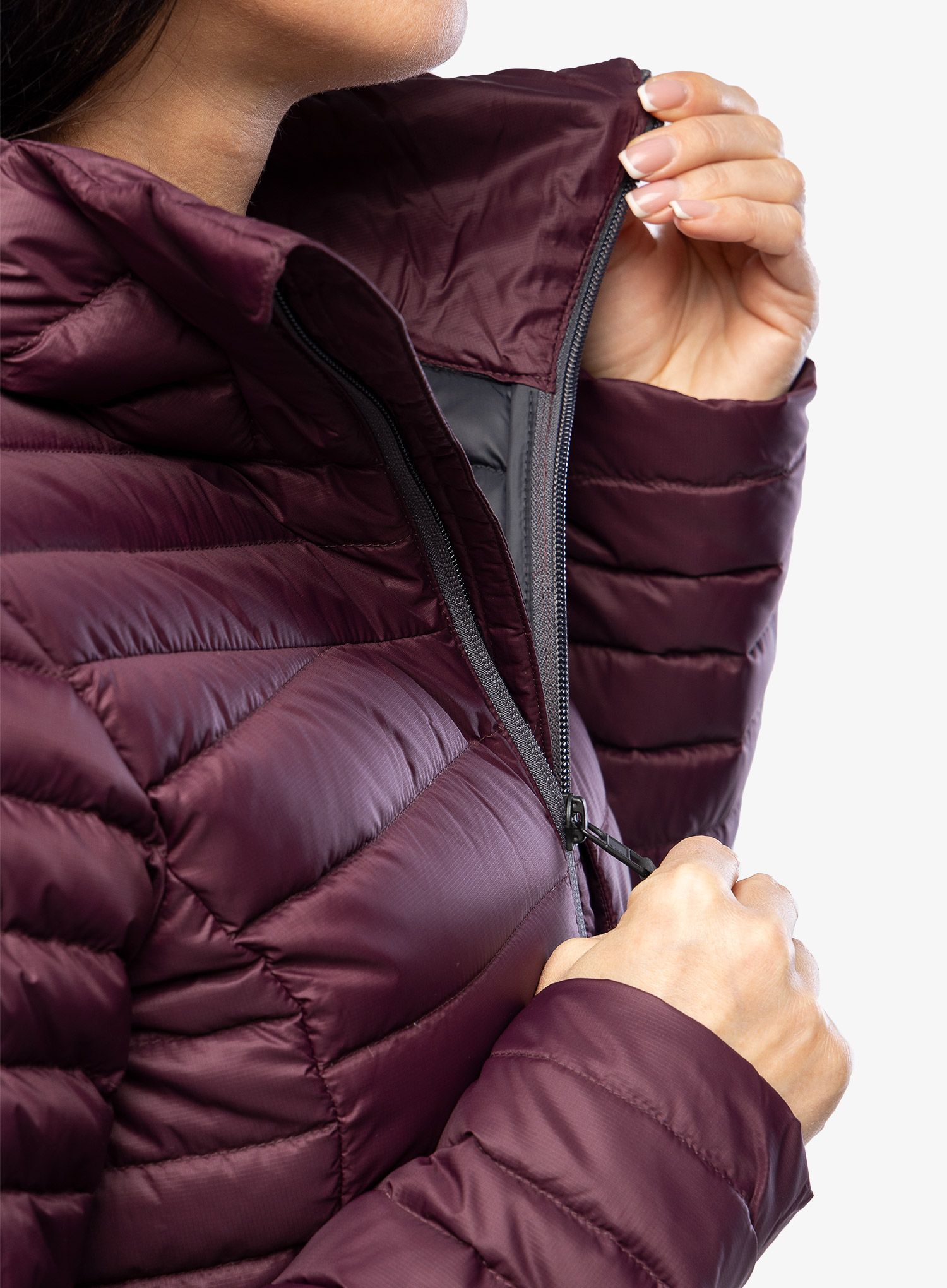 Ženska jakna Black Diamond Access Down Hoody - bordeaux