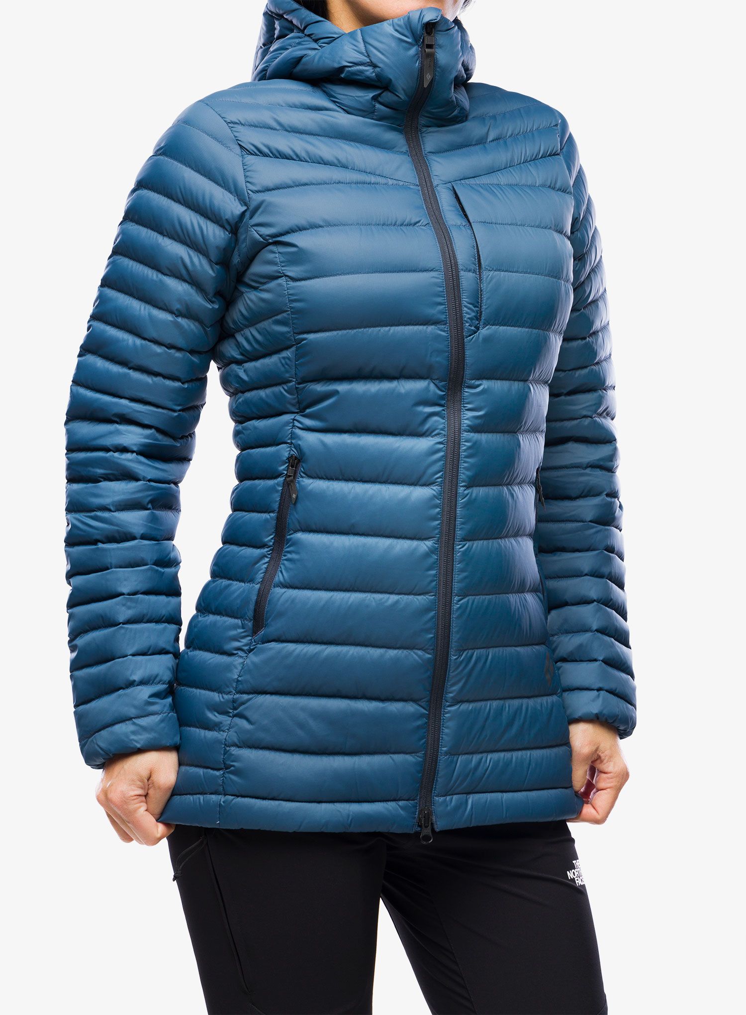 Ženska jakna Black Diamond Access Down Parka - azurite