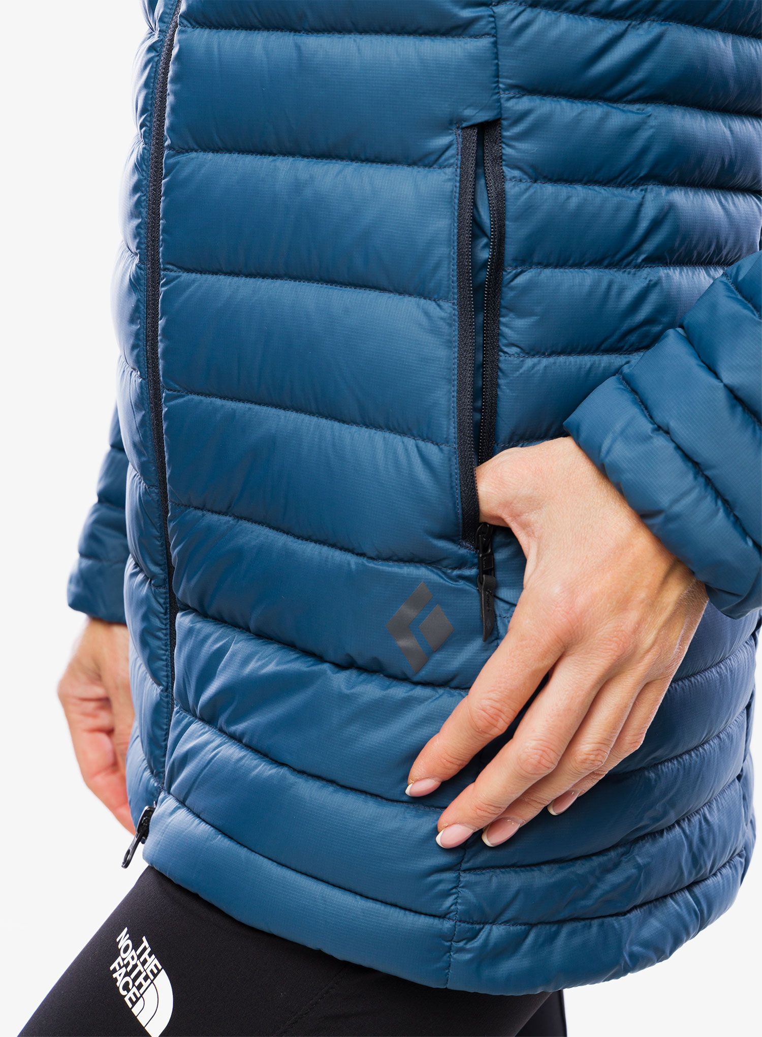 Ženska jakna Black Diamond Access Down Parka - azurite