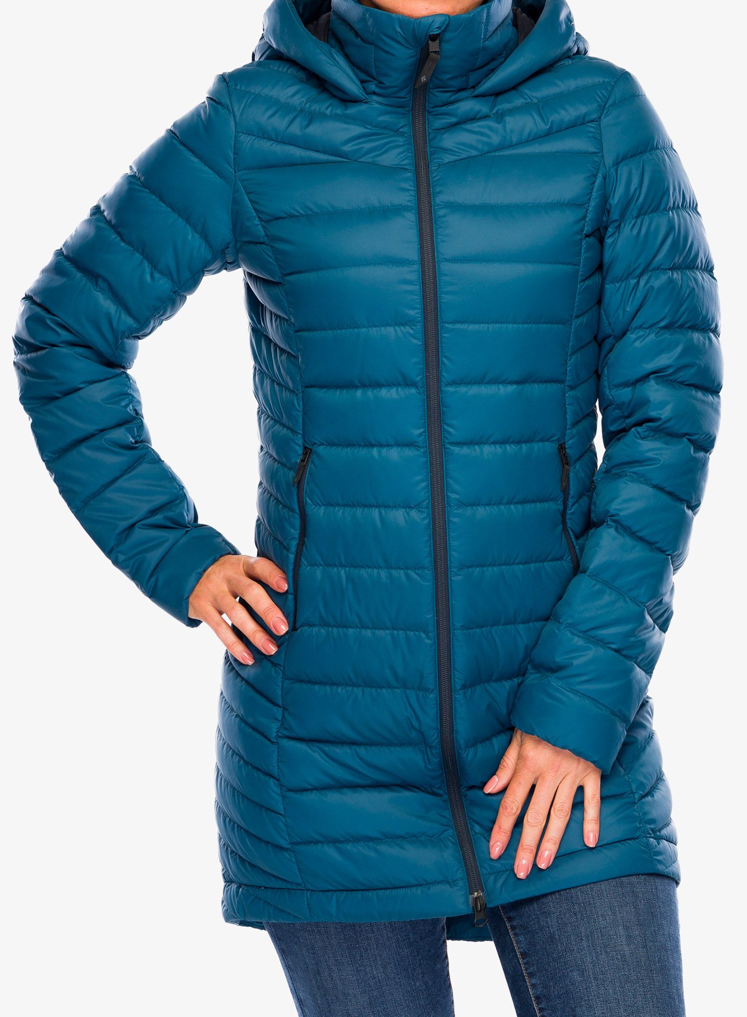 Ženski plašč Black Diamond Access Full Length Dwn Parka - azurite