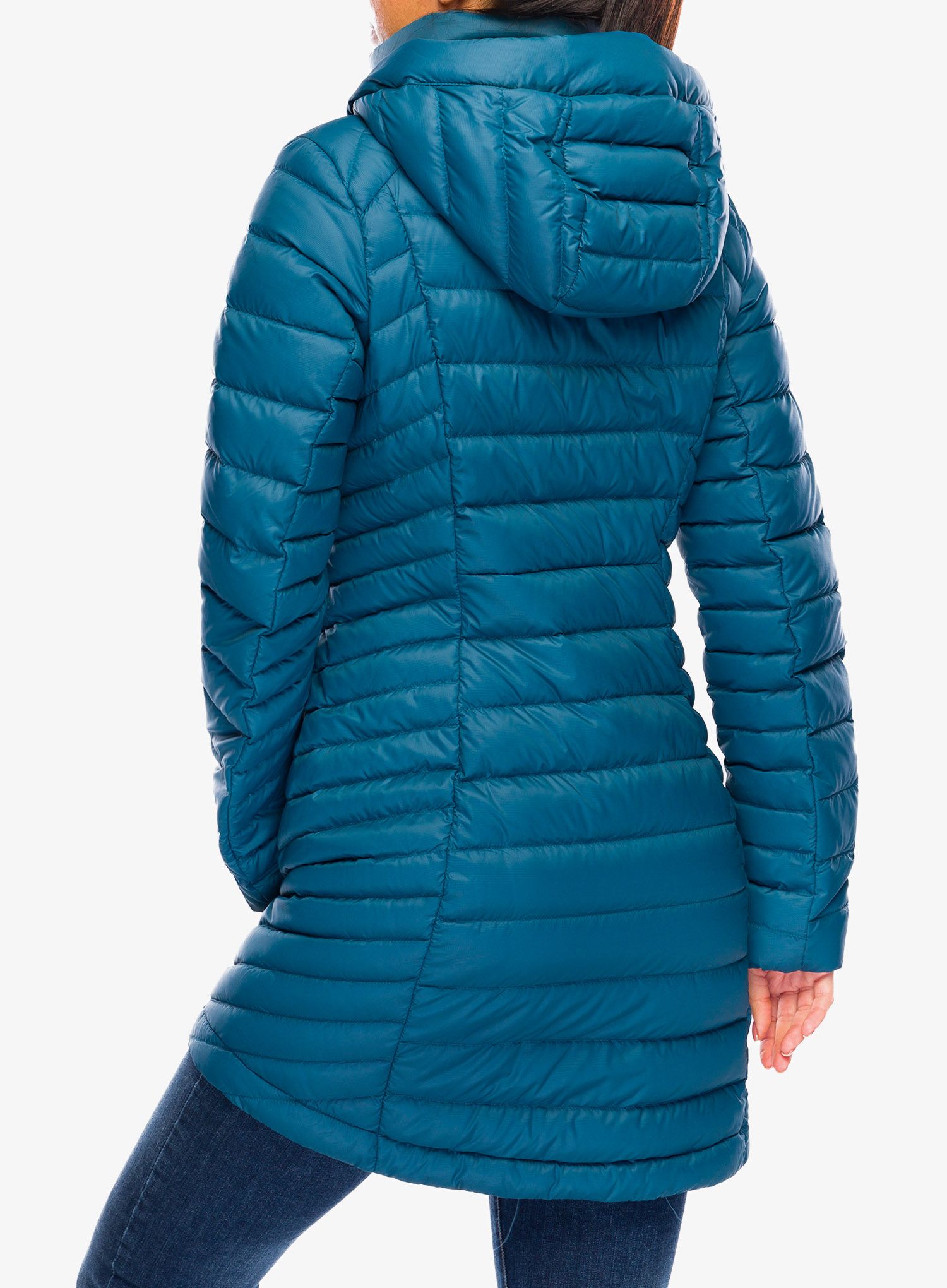 Ženski plašč Black Diamond Access Full Length Dwn Parka - azurite