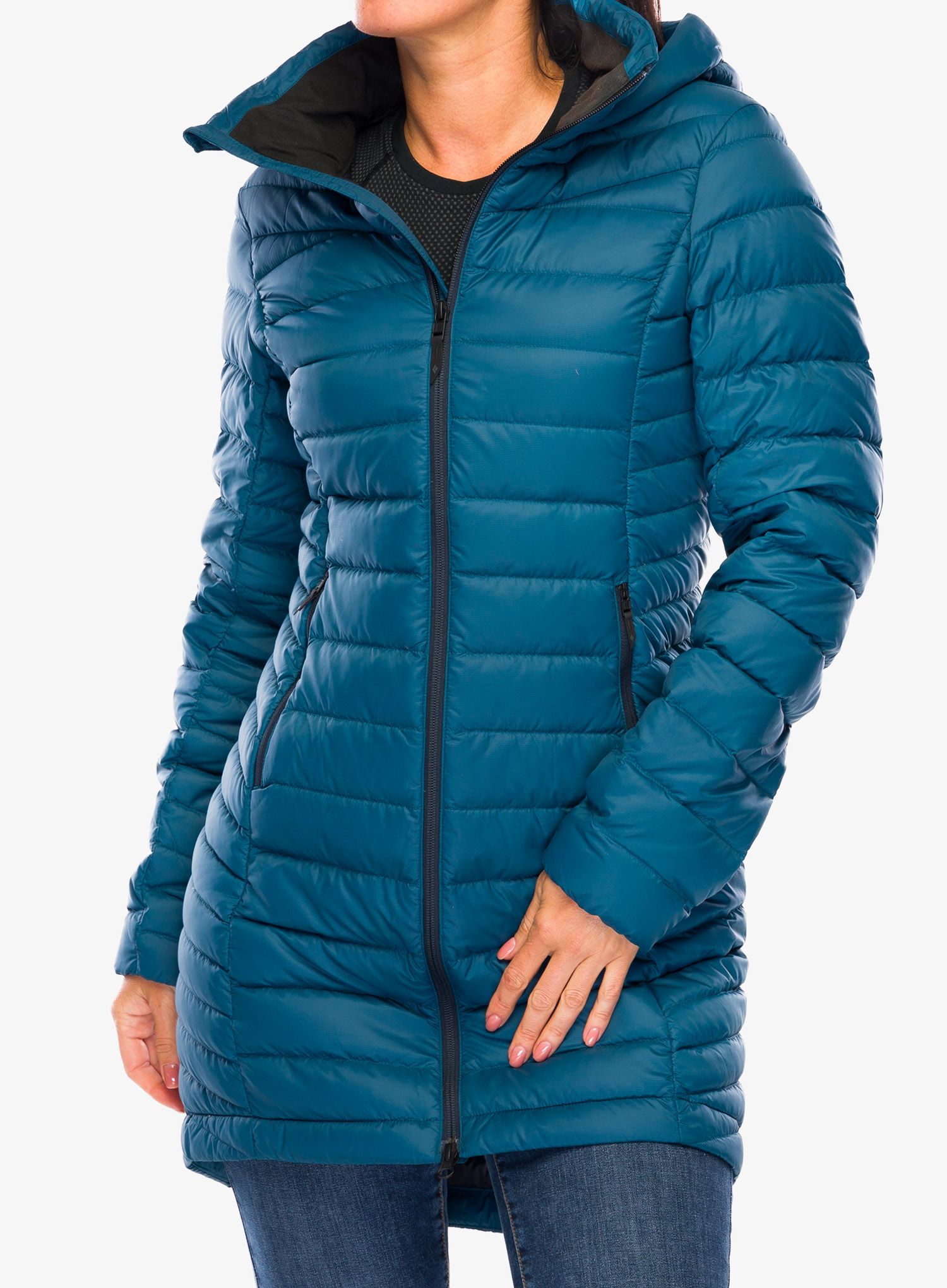 Ženski plašč Black Diamond Access Full Length Dwn Parka - azurite