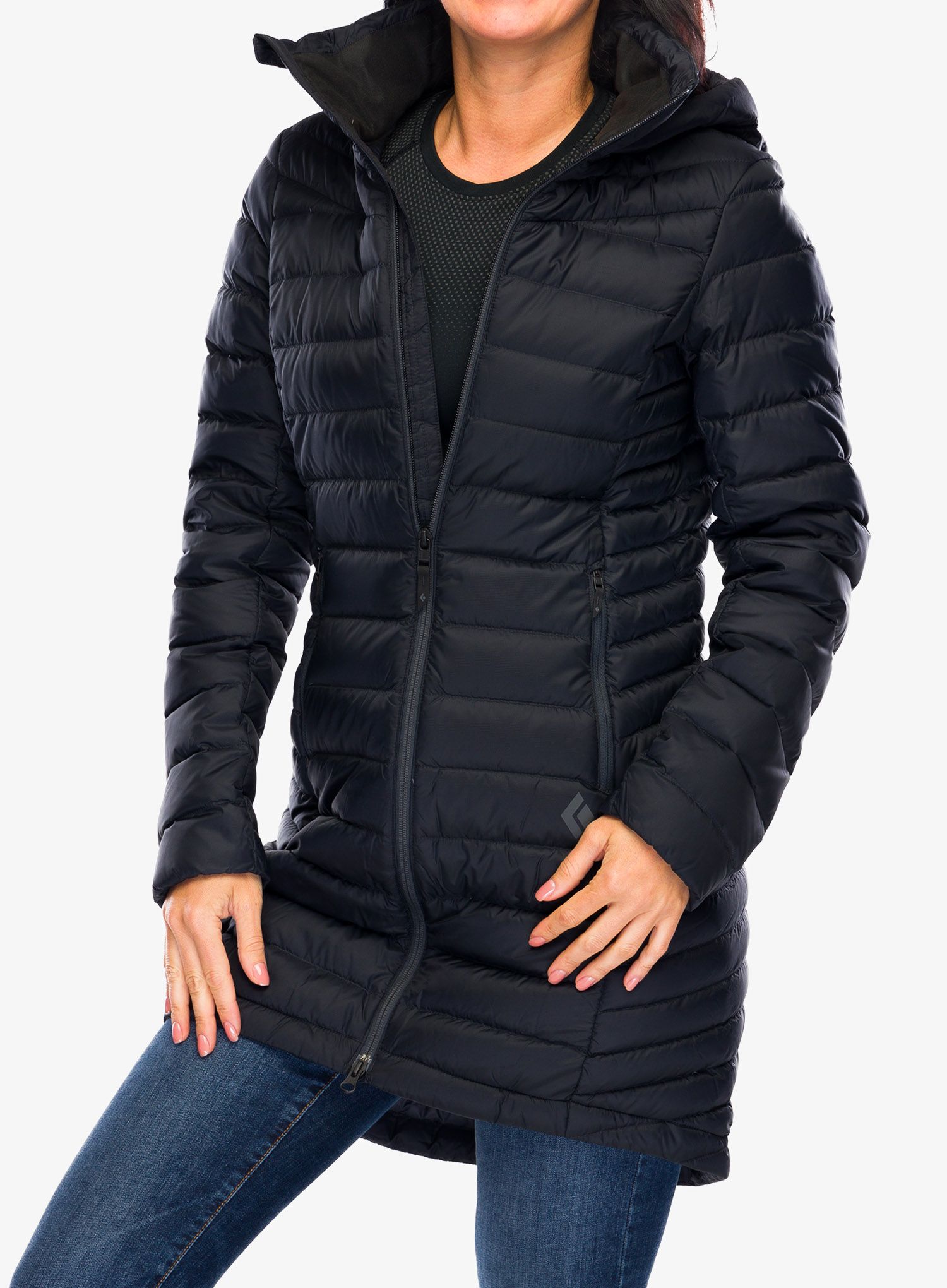 Ženski plašč Black Diamond Access Full Length Down Parka - black