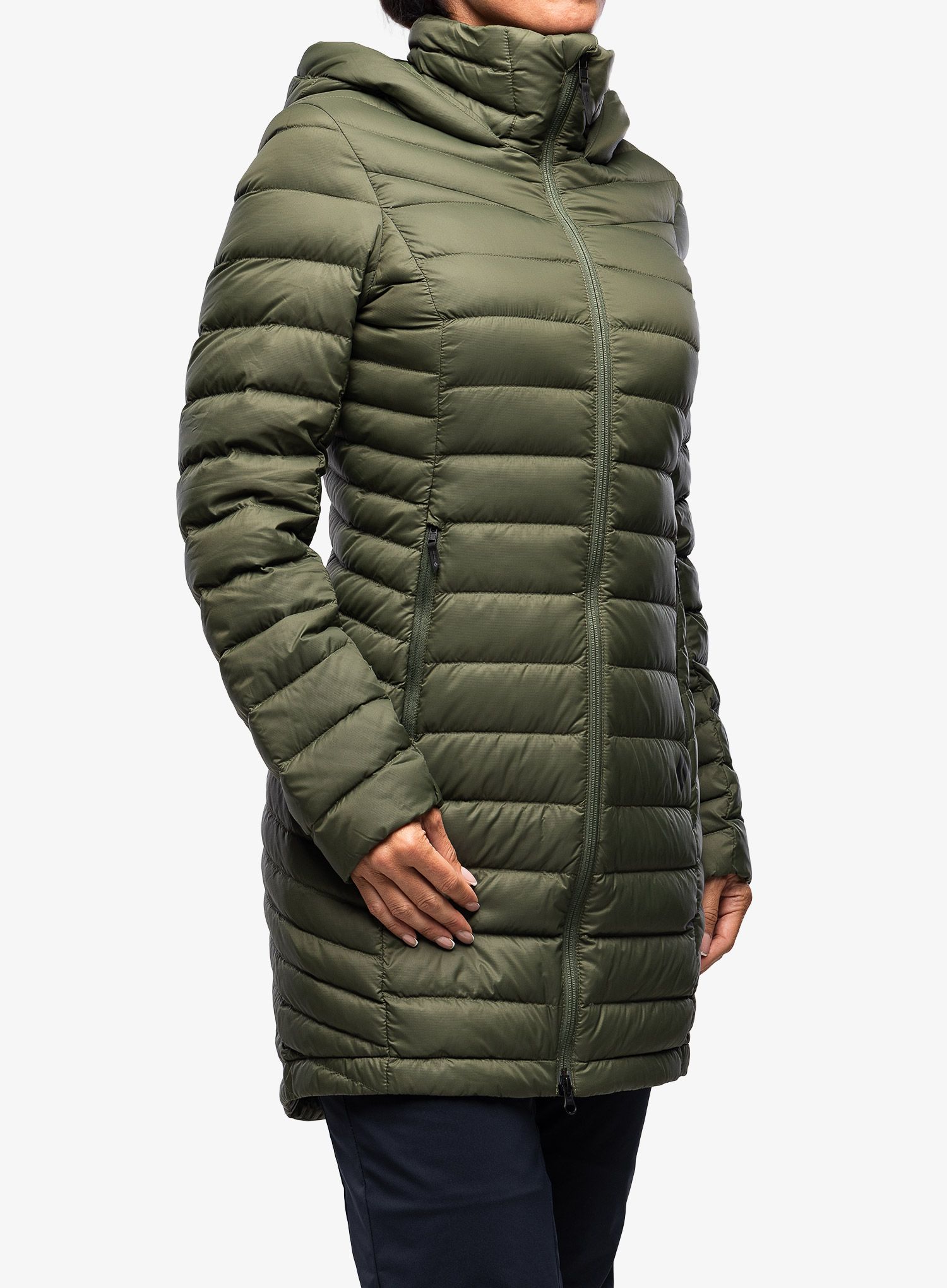 Ženski plašč Black Diamond Access Full Length Dwn Parka - tundra