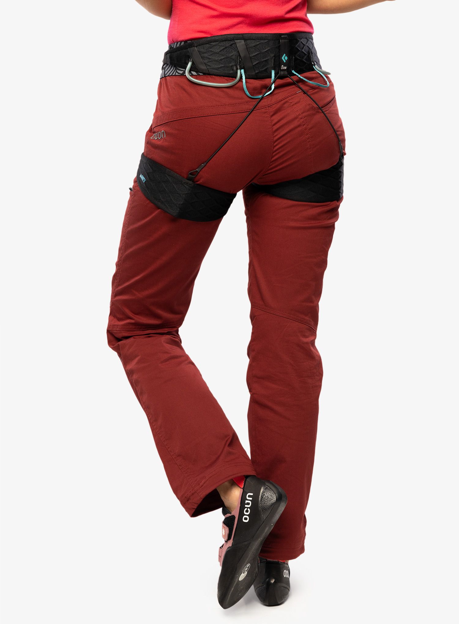 Plezalni pas Black Diamond Airnet Harness - black/aqua verde
