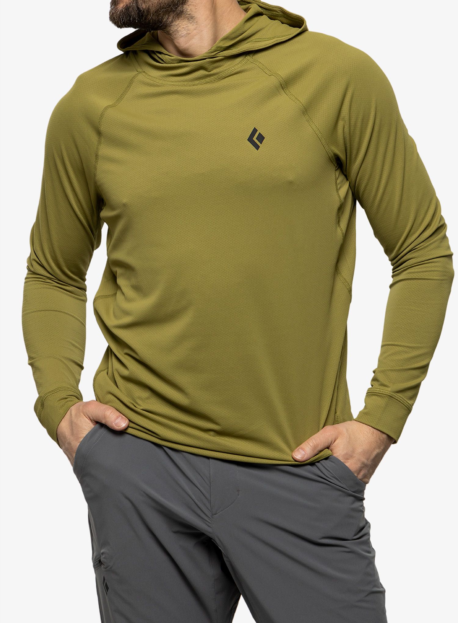Jopica Black Diamond Alpenglow Hoody - camp green