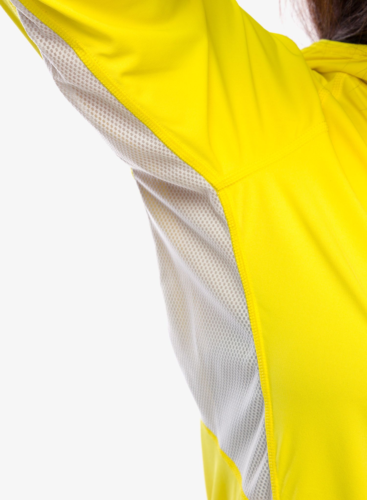 Ženska jopica Black Diamond Alpenglow Pro Hoody - clean yellow