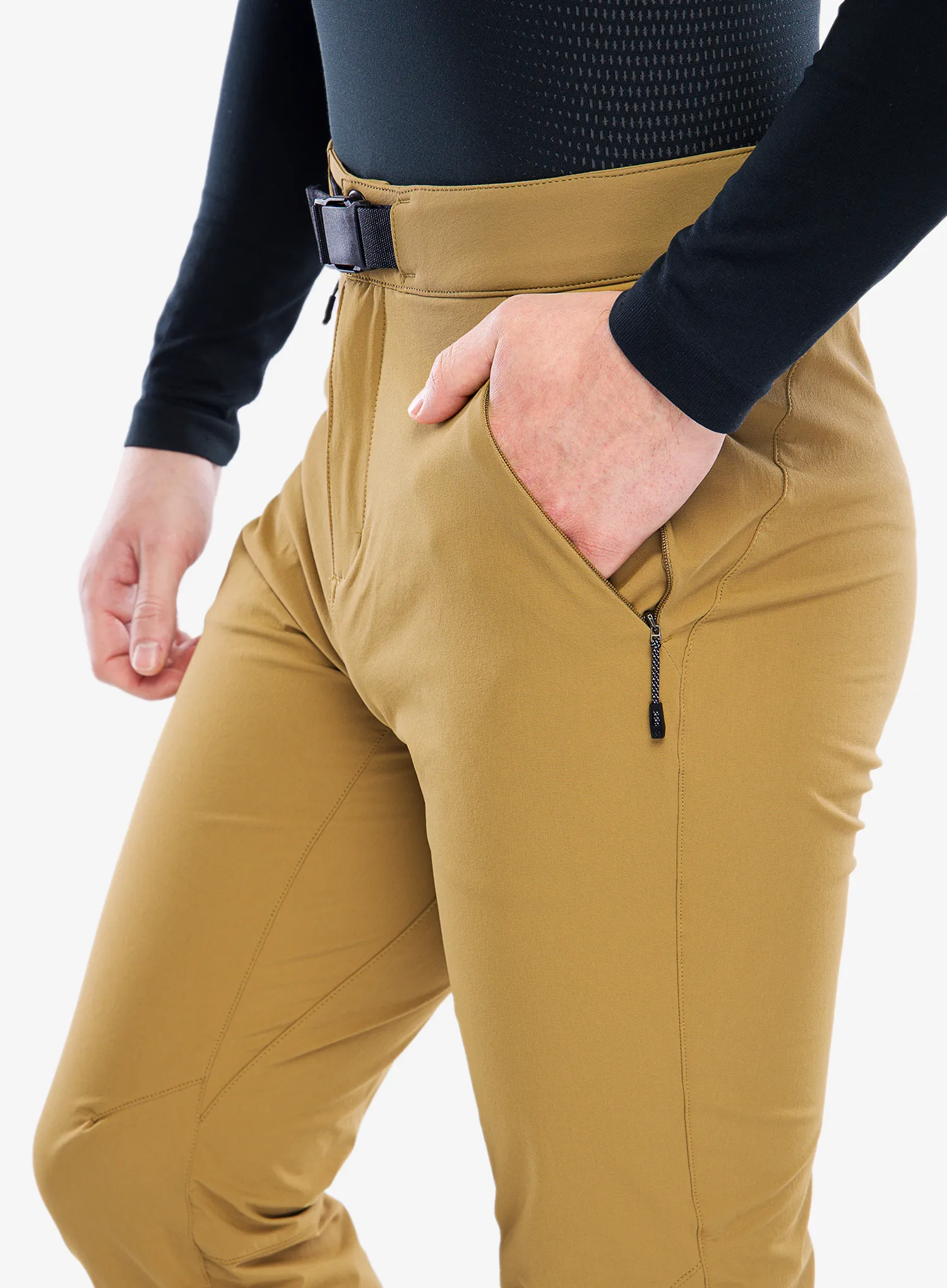 Hlače Black Diamond Alpine Pants - flax