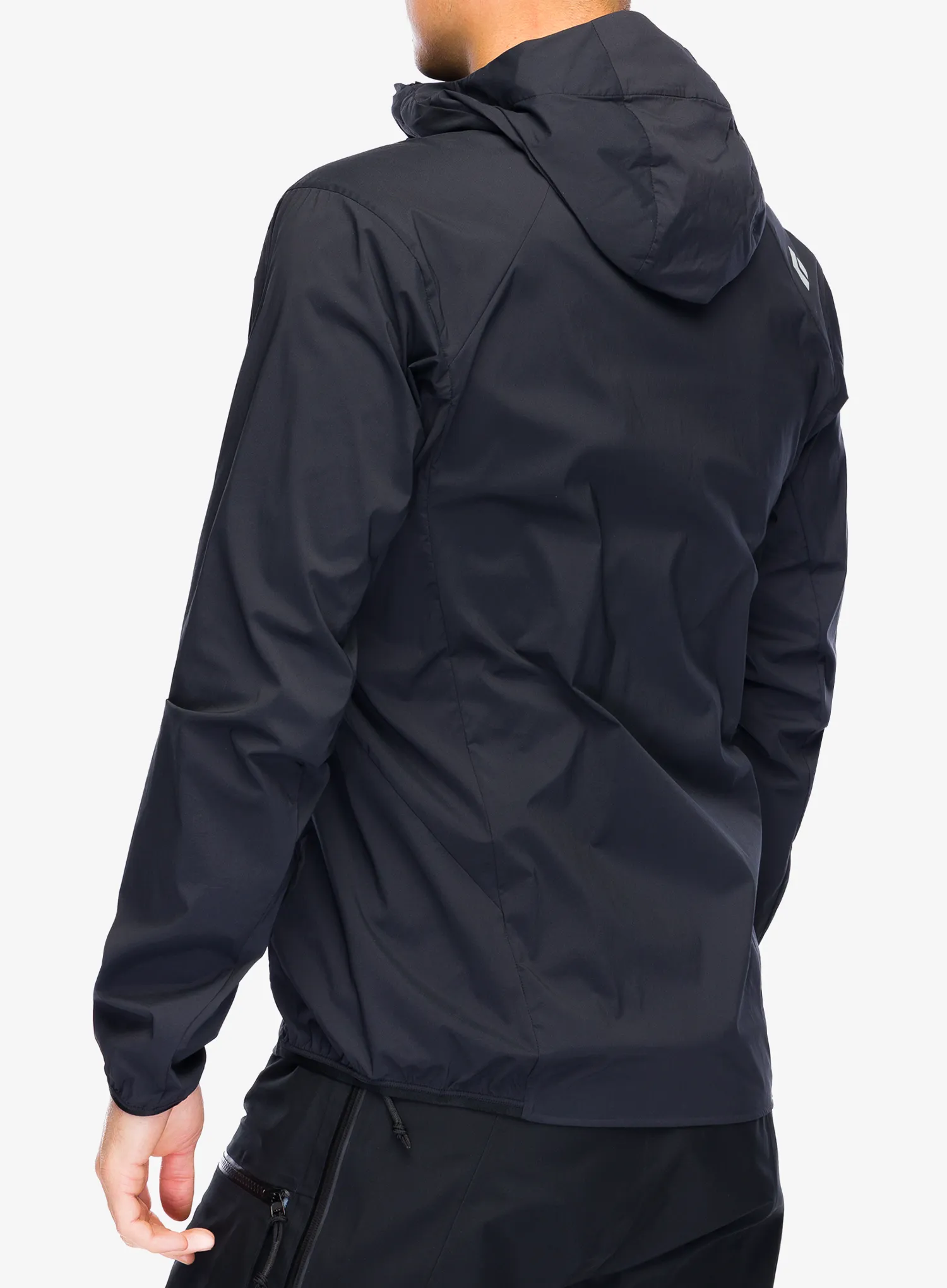 Softshell jakna Black Diamond Alpine Start Hoody - black/black