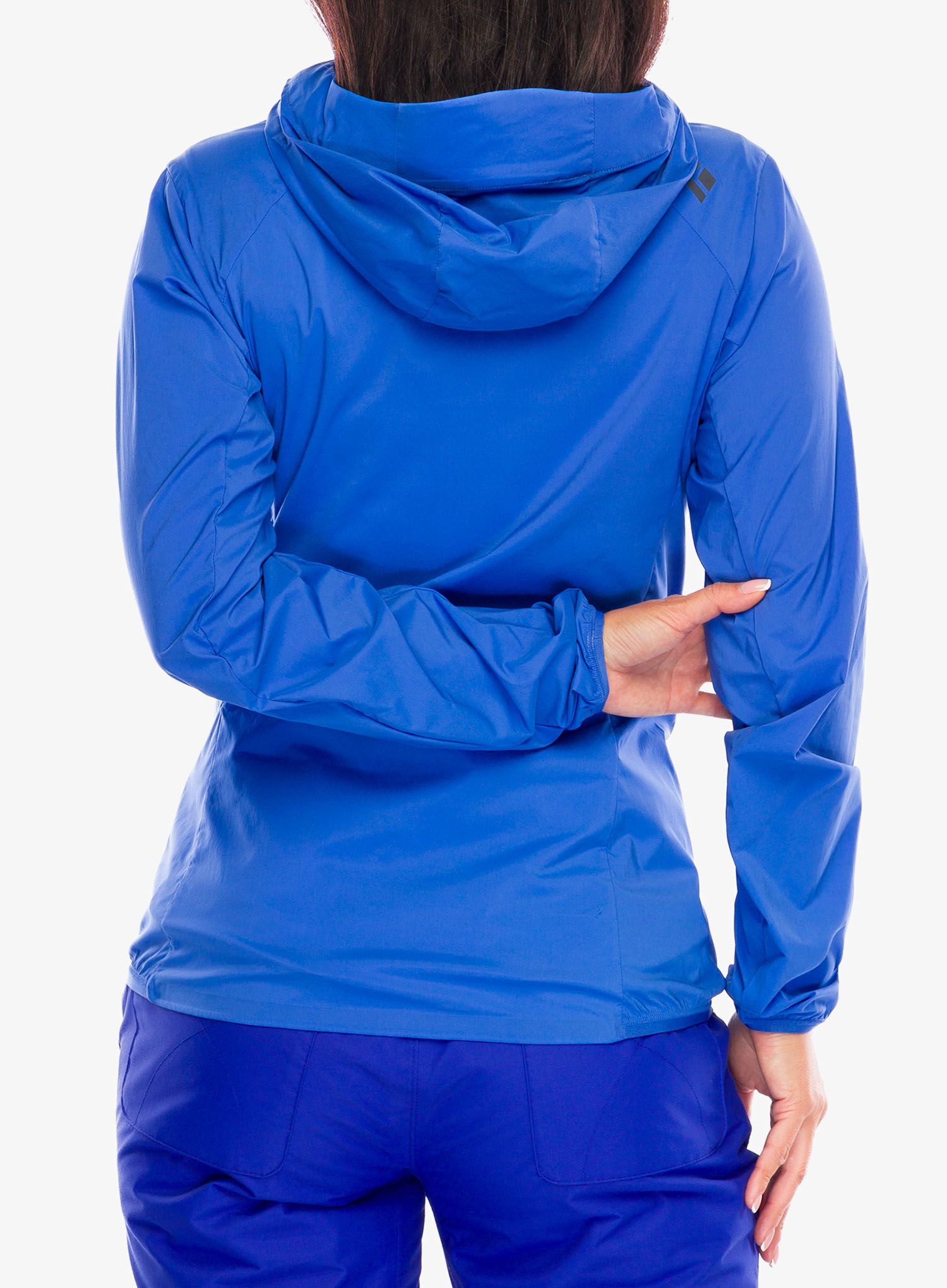 Ženska softshell jakna Black Diamond Alpine Start Hoody - clean blue