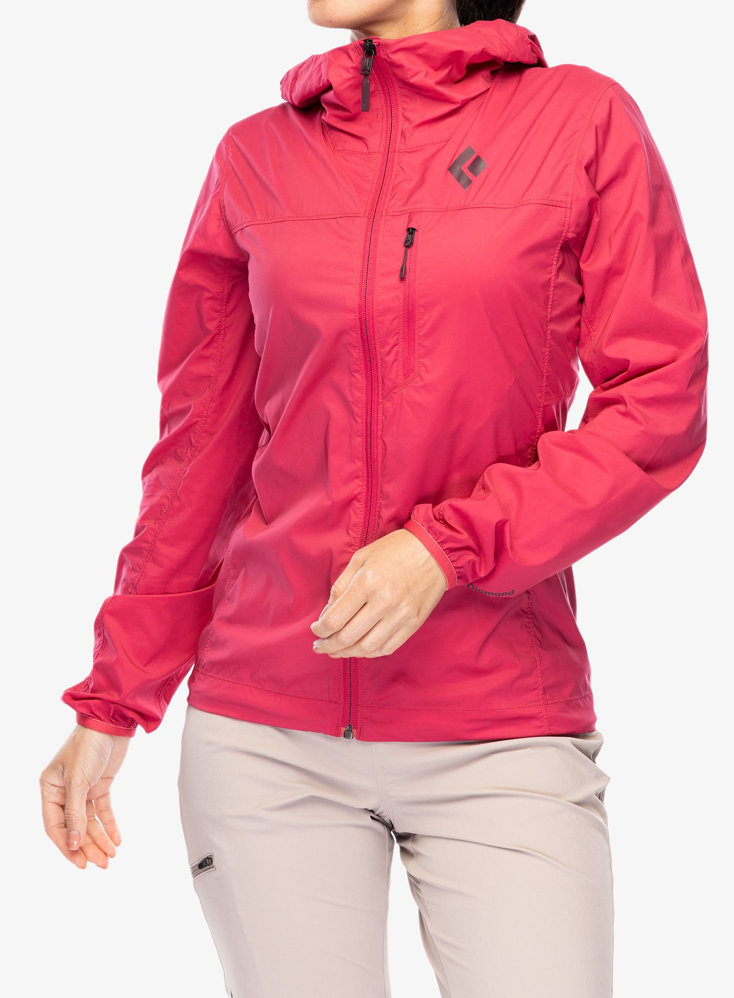 Ženska jakna Black Diamond Alpine Start Hoody - pomegranate