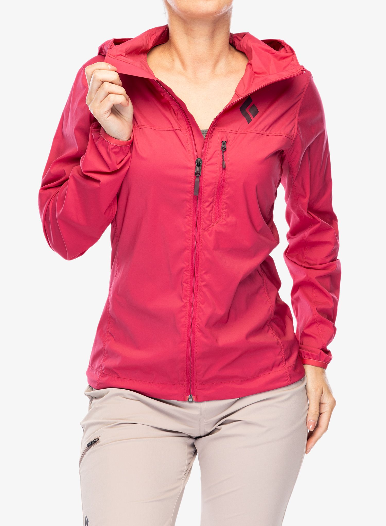 Ženska jakna Black Diamond Alpine Start Hoody - pomegranate
