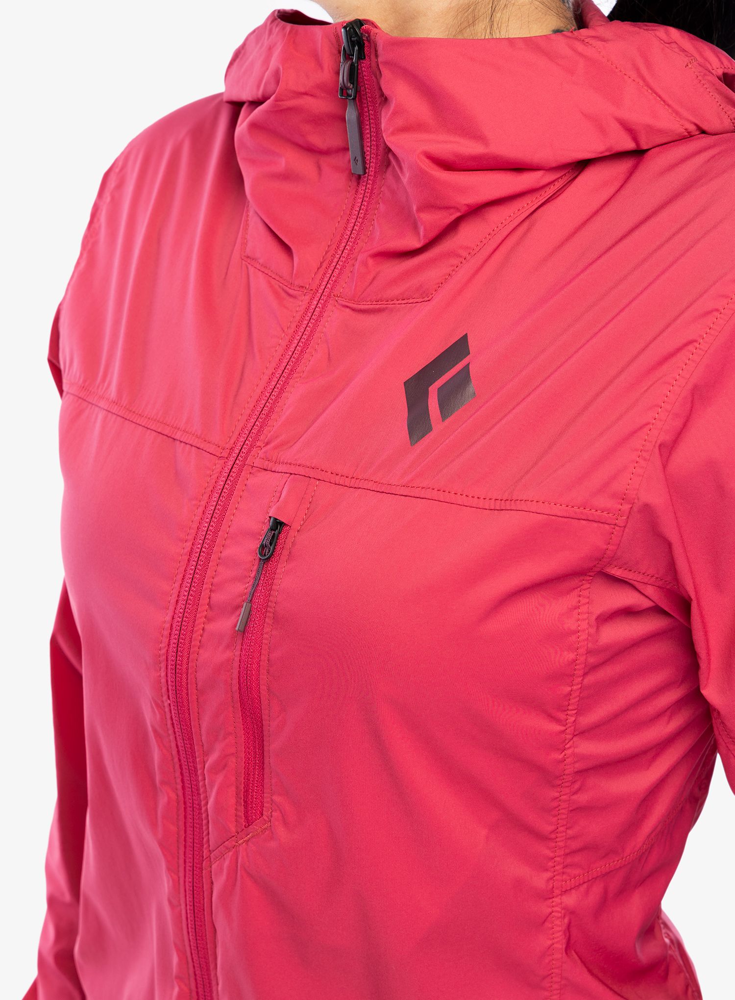 Ženska jakna Black Diamond Alpine Start Hoody - pomegranate