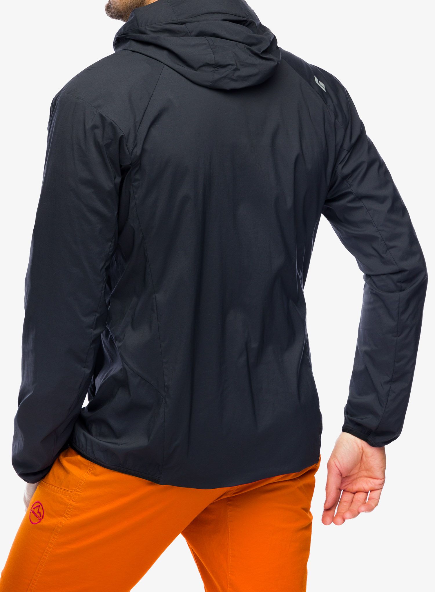Softshell jakna Black Diamond Alpine Start Insulated Hoody - black