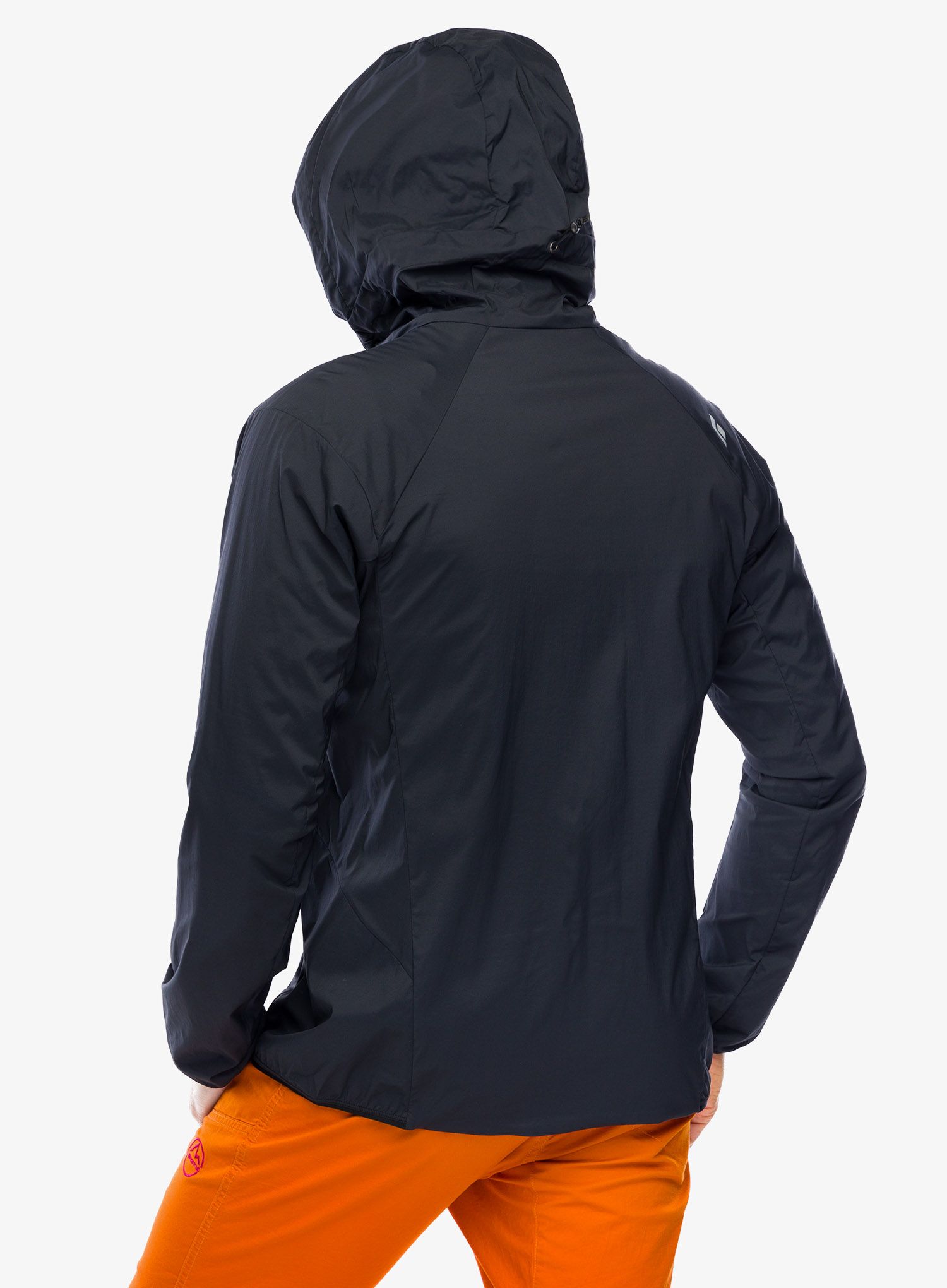 Softshell jakna Black Diamond Alpine Start Insulated Hoody - black