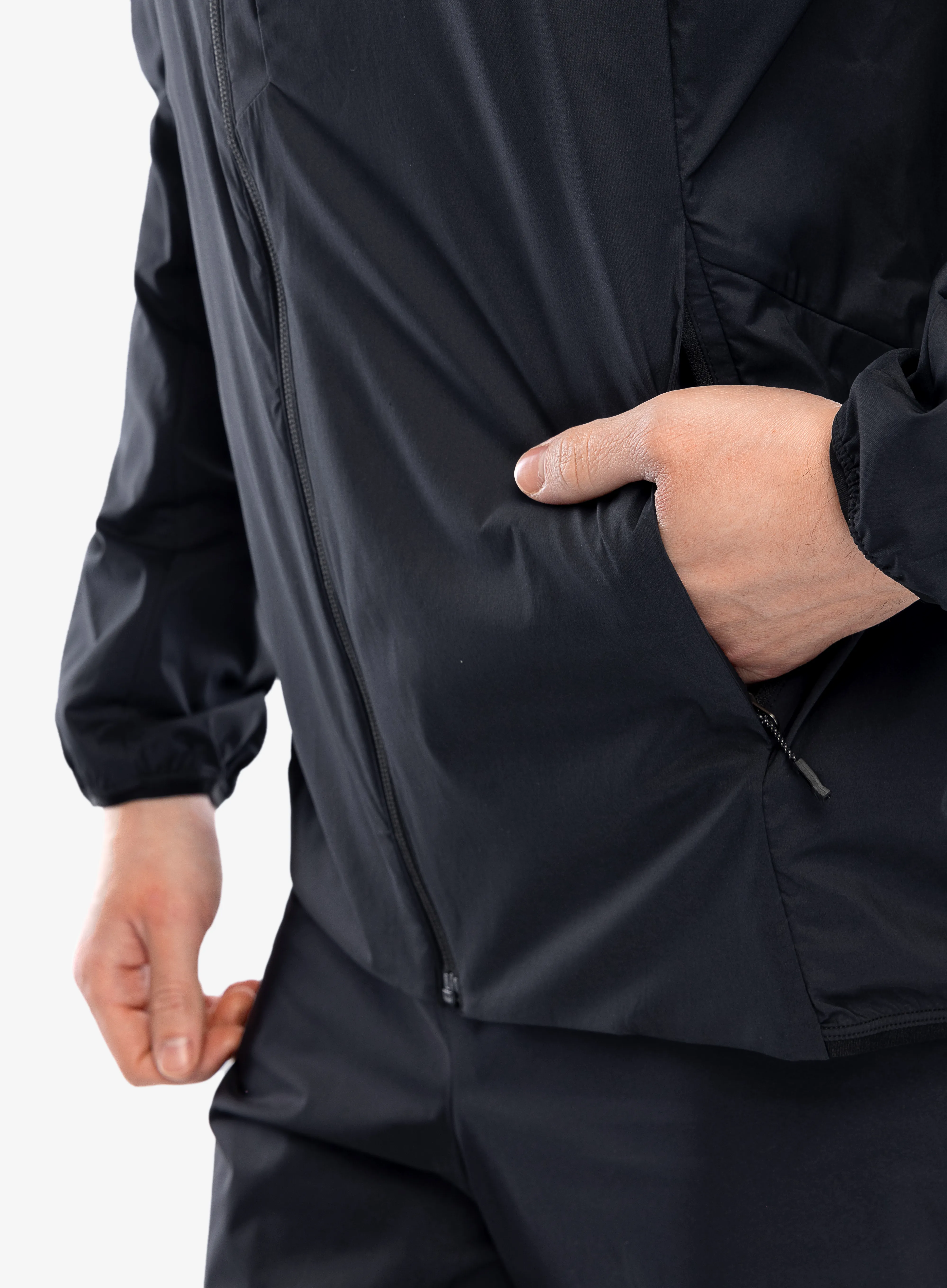 Softshell jakna Black Diamond Alpine Start Insulated Hoody - black/black